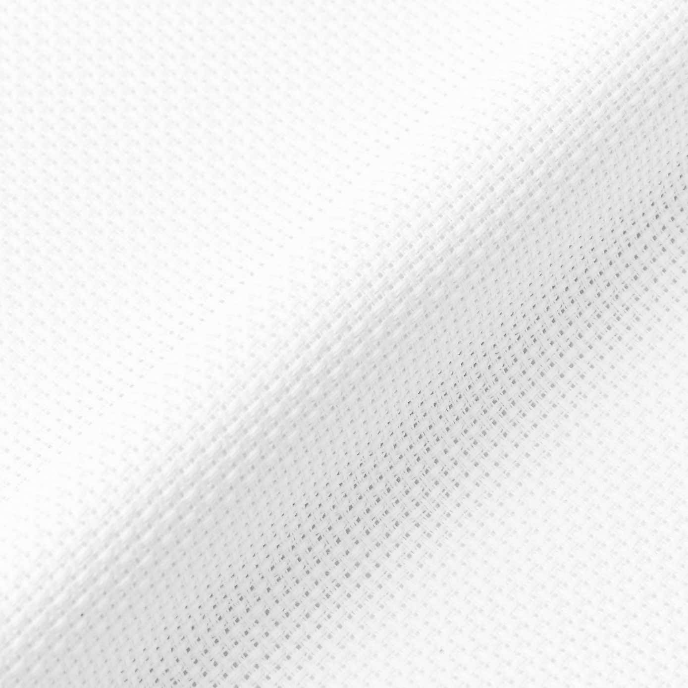 Aida 7pts cm 18 Count 38.1x45.7cm Blanc