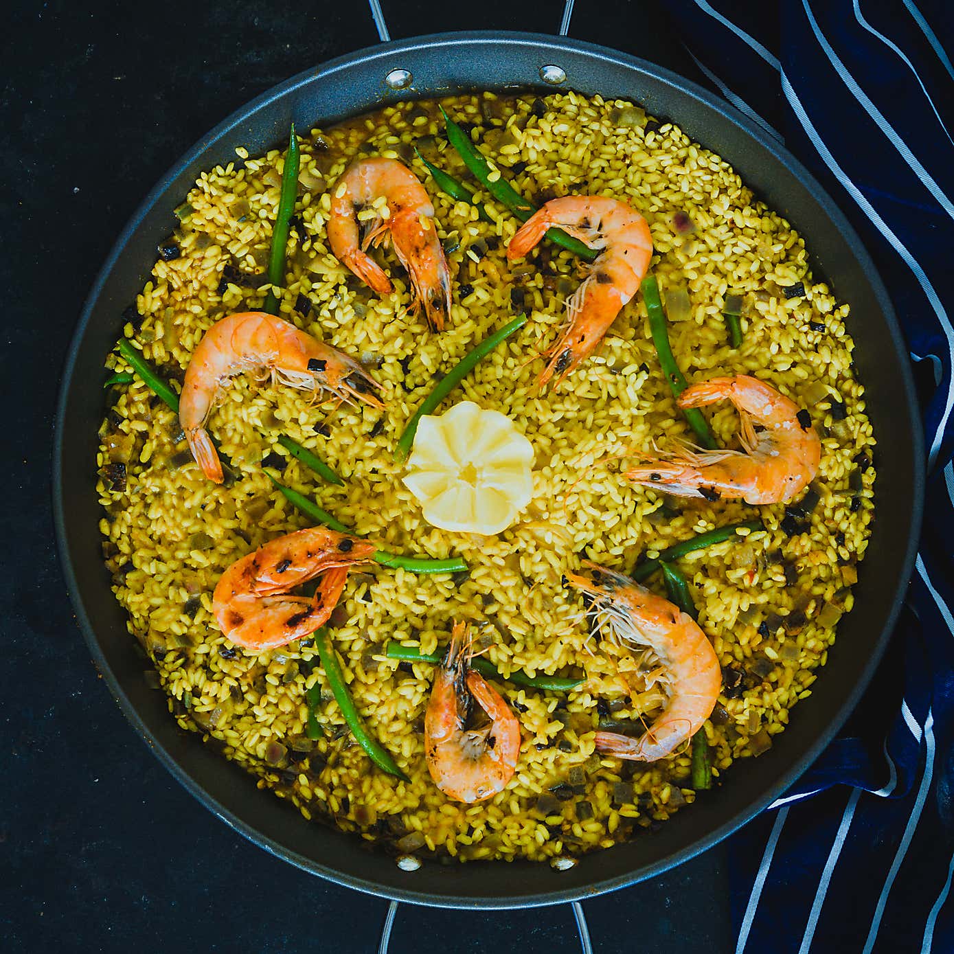 KitchenCraft World of Flavours Non-Stick Paella Pan 40cm