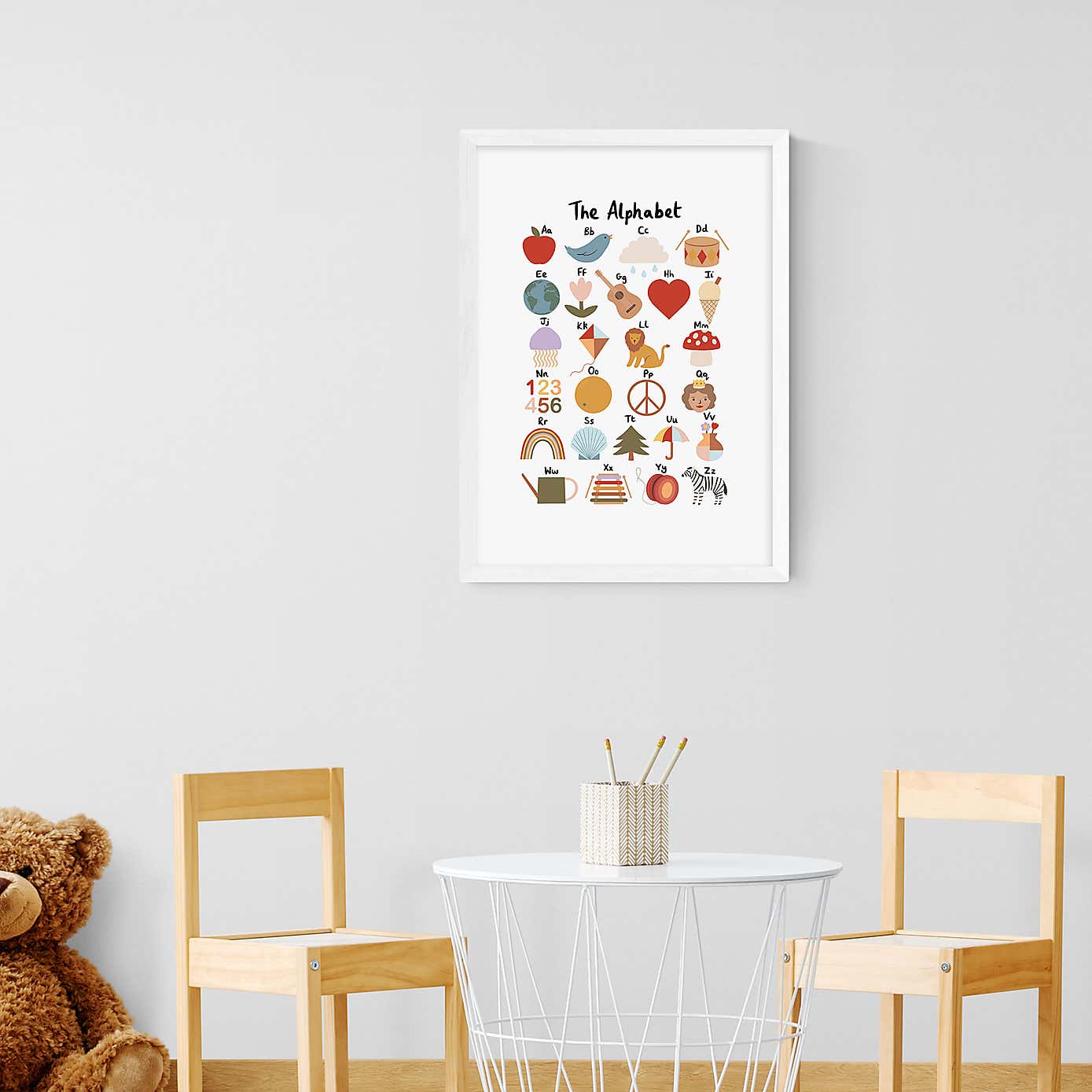 East End Prints Alphabet Print