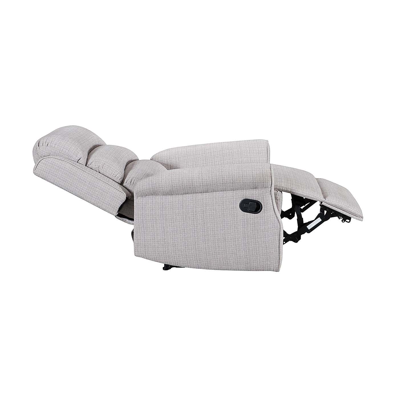 Ernest Textured Weave Recliner Chair Manual