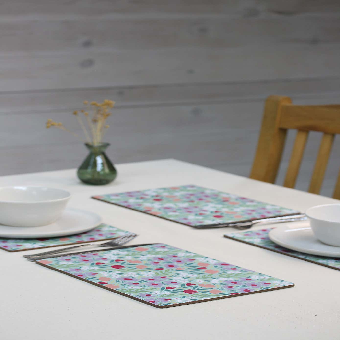 Meadow cork back placemat 4pk
