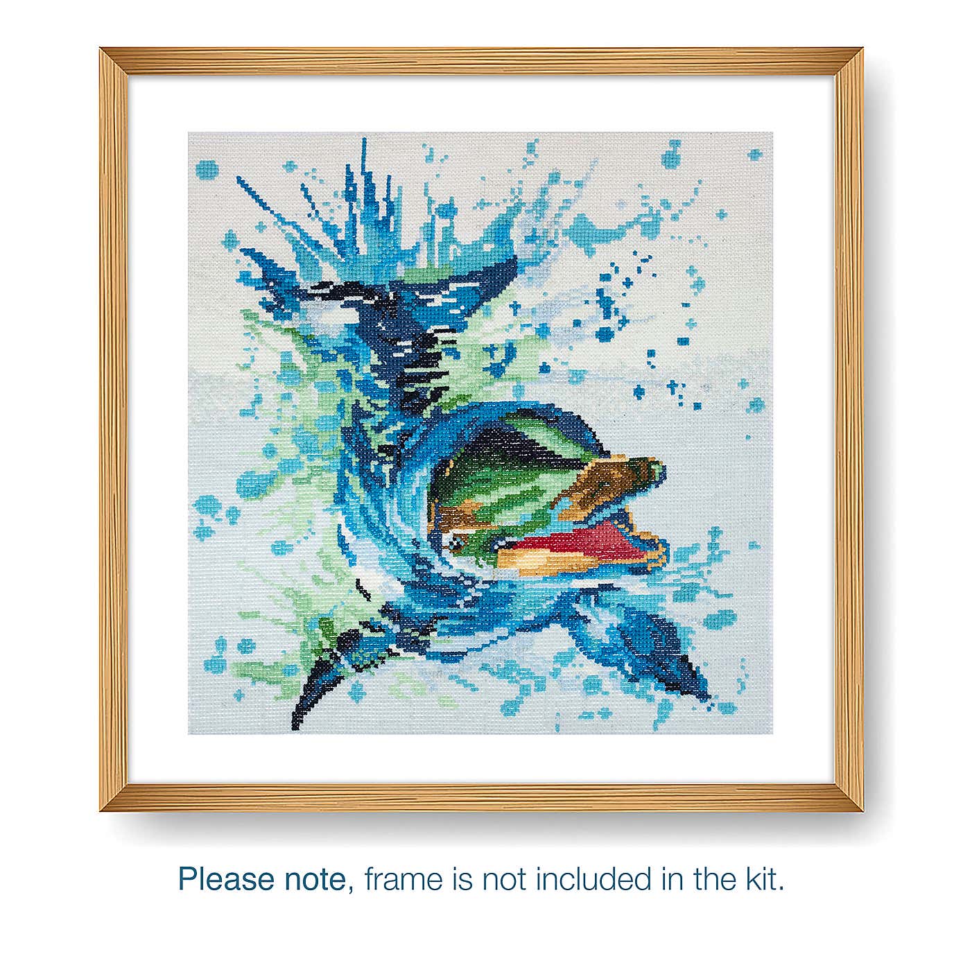 Cross Stitch Large Dolphin