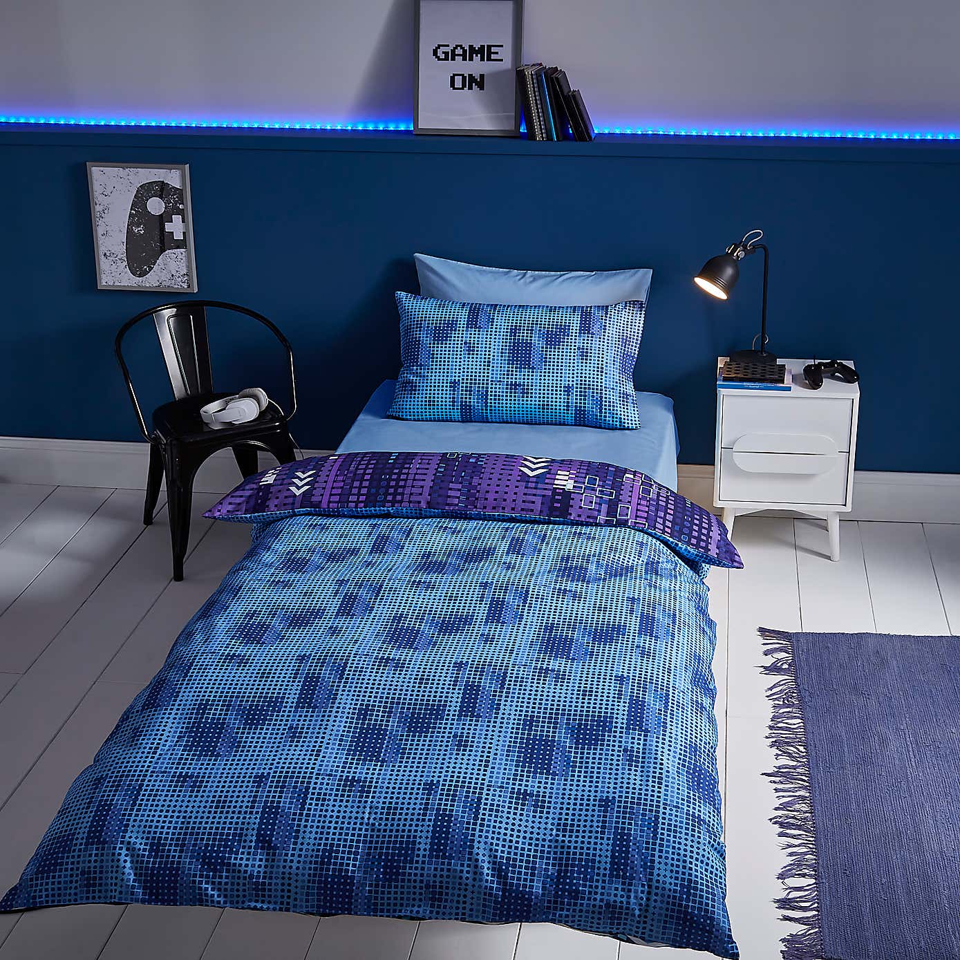 Gamer Level Up Duvet Cover Set