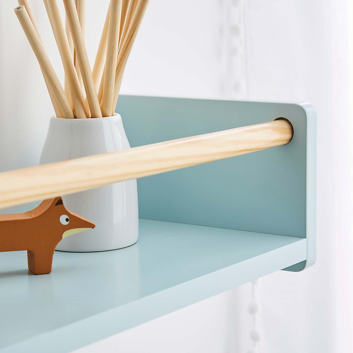 Kids Wall Bookshelf 80cm