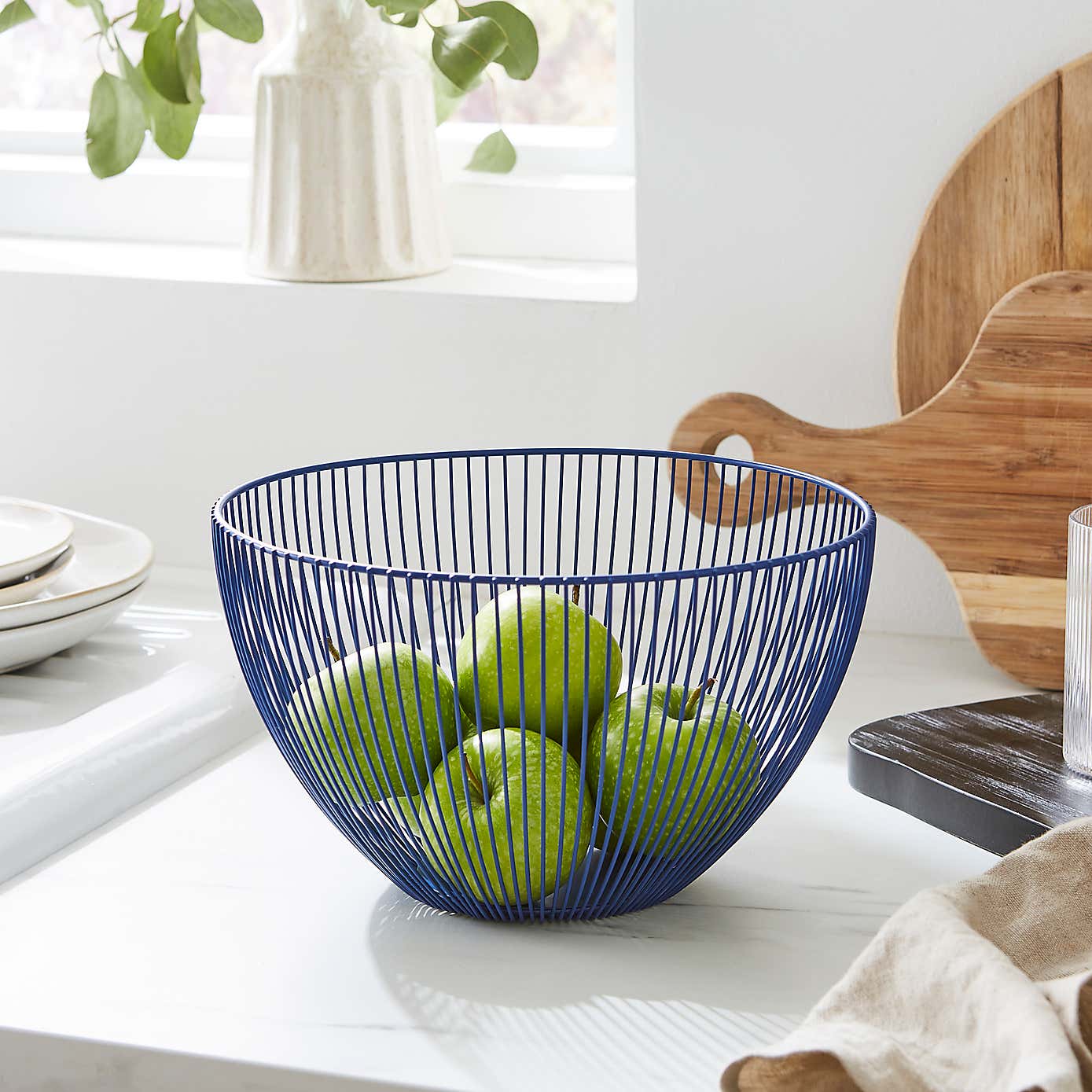 Elements Metal Wire Fruit Basket