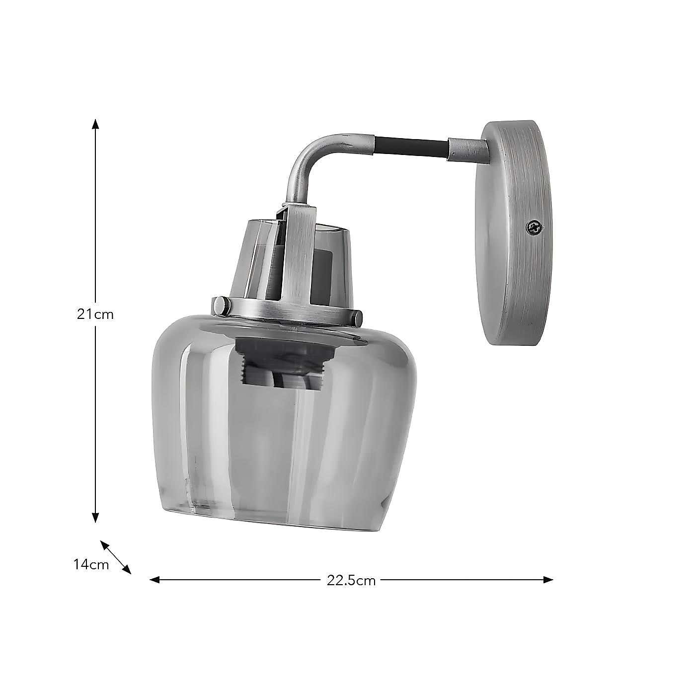 Auburn Metal Wall Light