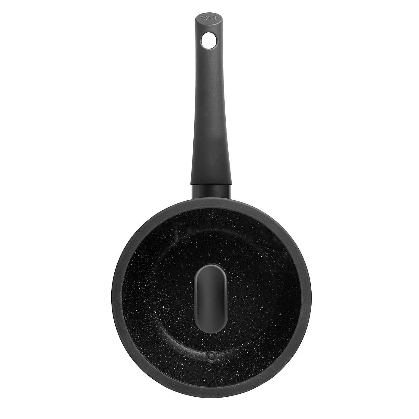Dunelm Non-Stick Recycled Aluminium Saucepan, 20cm