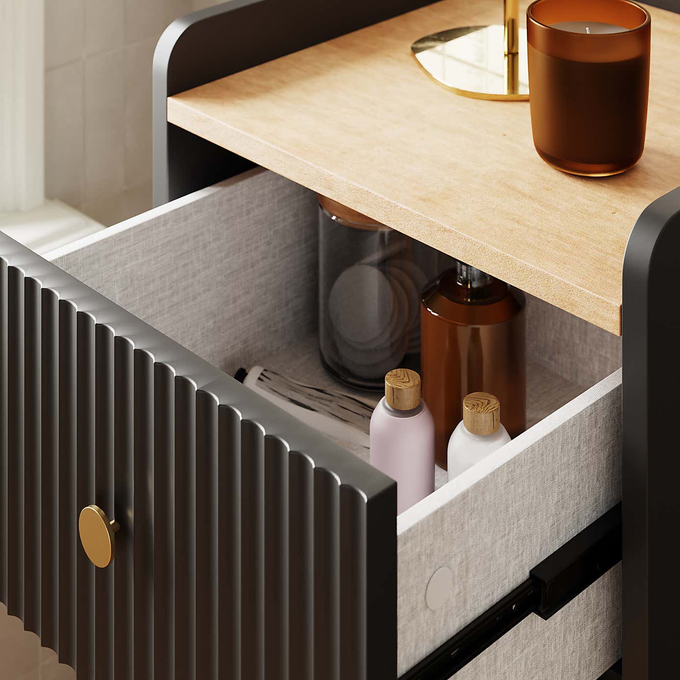 Georgi 3 Drawer Cabinet