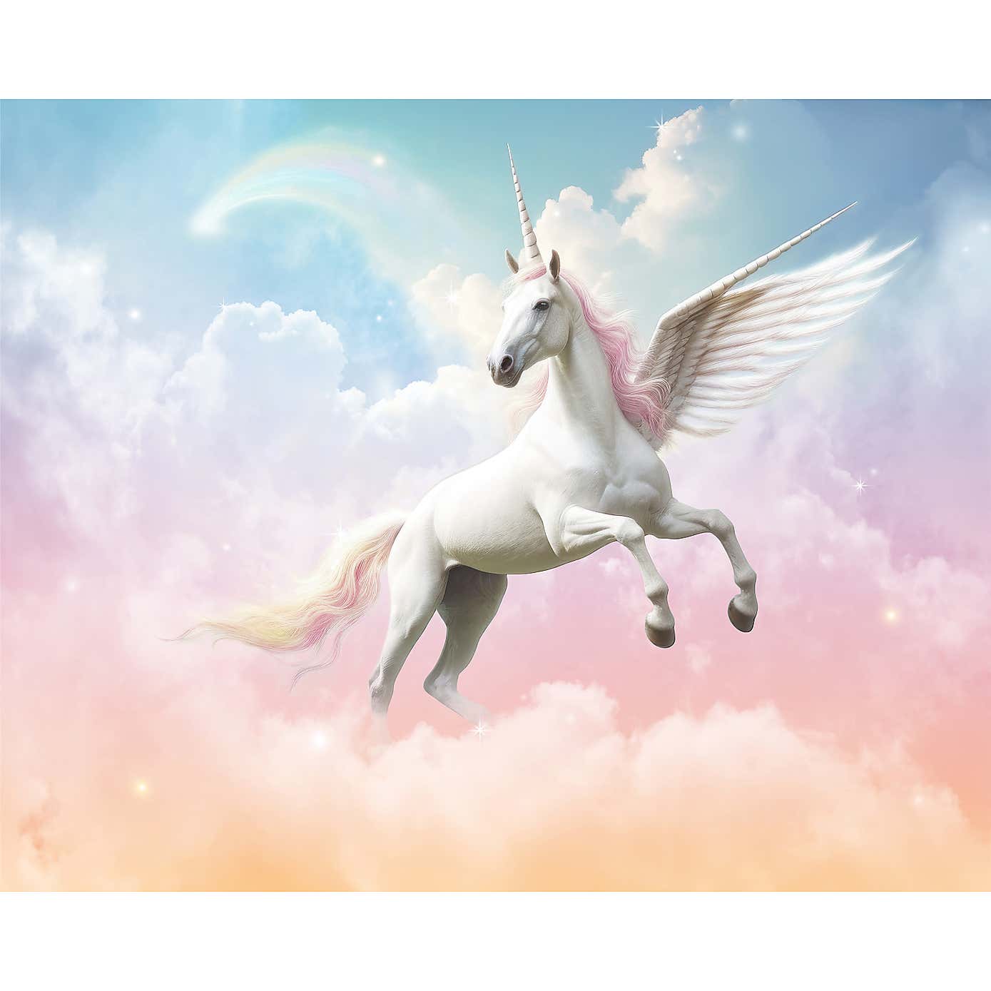 Mystical Unicorn Wall Mural