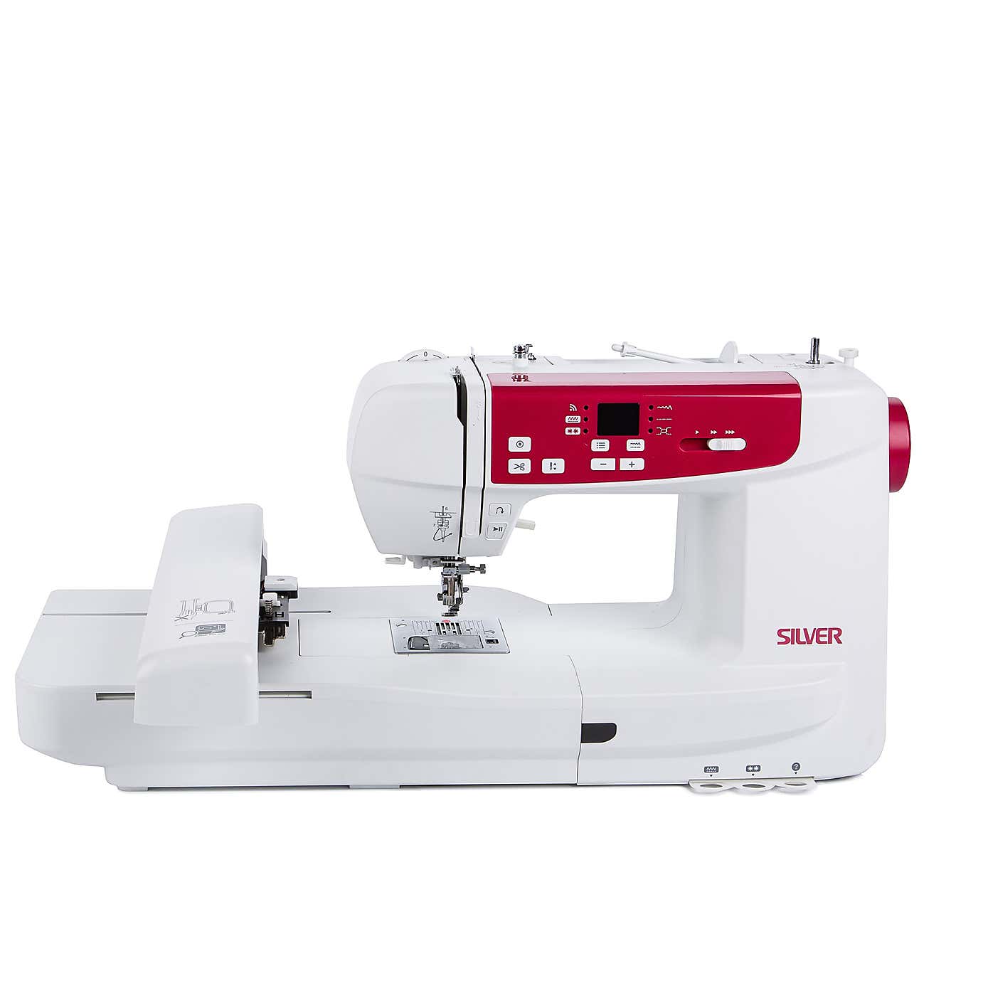 Silver WiFi Embroidery Sewing Machine