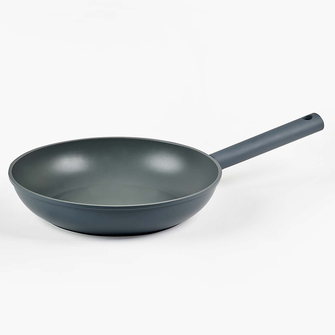 Cast Aluminium Frying Pan 28cm Grey