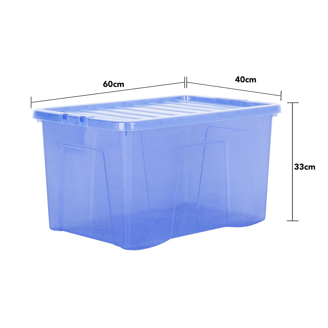 Wham Crystal Set of 5 Storage Boxes & Lids