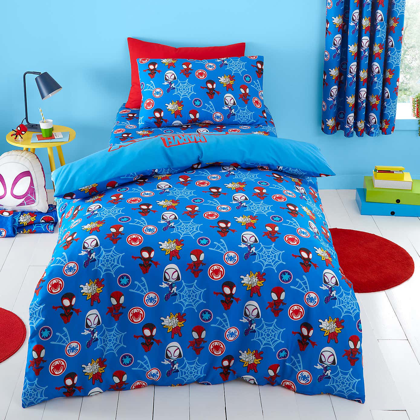 Spidey and His Amazing Friends Duvet Cover and Pillowcase Set