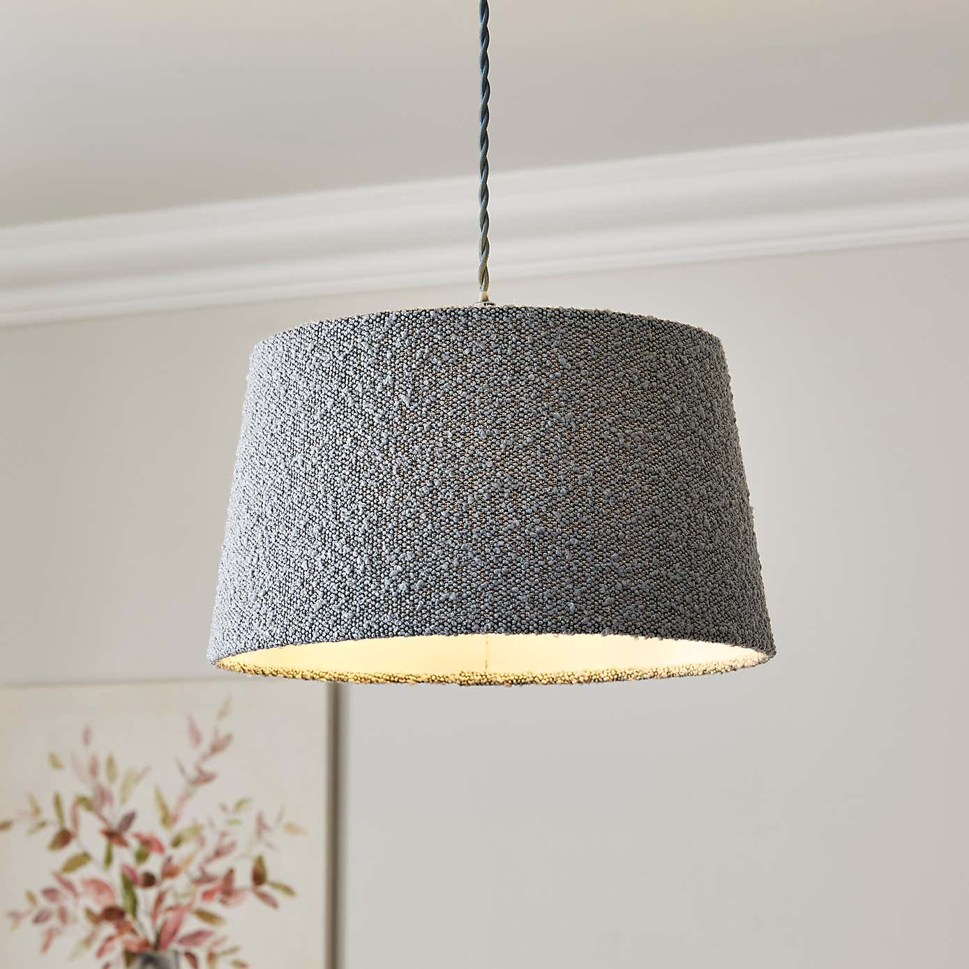 Churchgate Woodhouse Boucle Easy Fit Lamp Shade