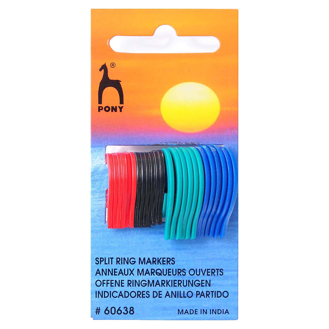 Flat Ring Stitch Markers