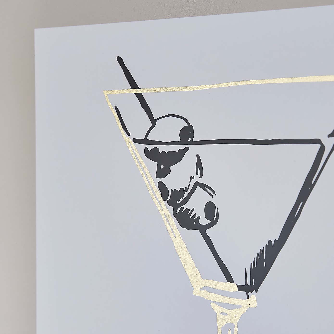 Set of 2 Cocktail Framed Prints