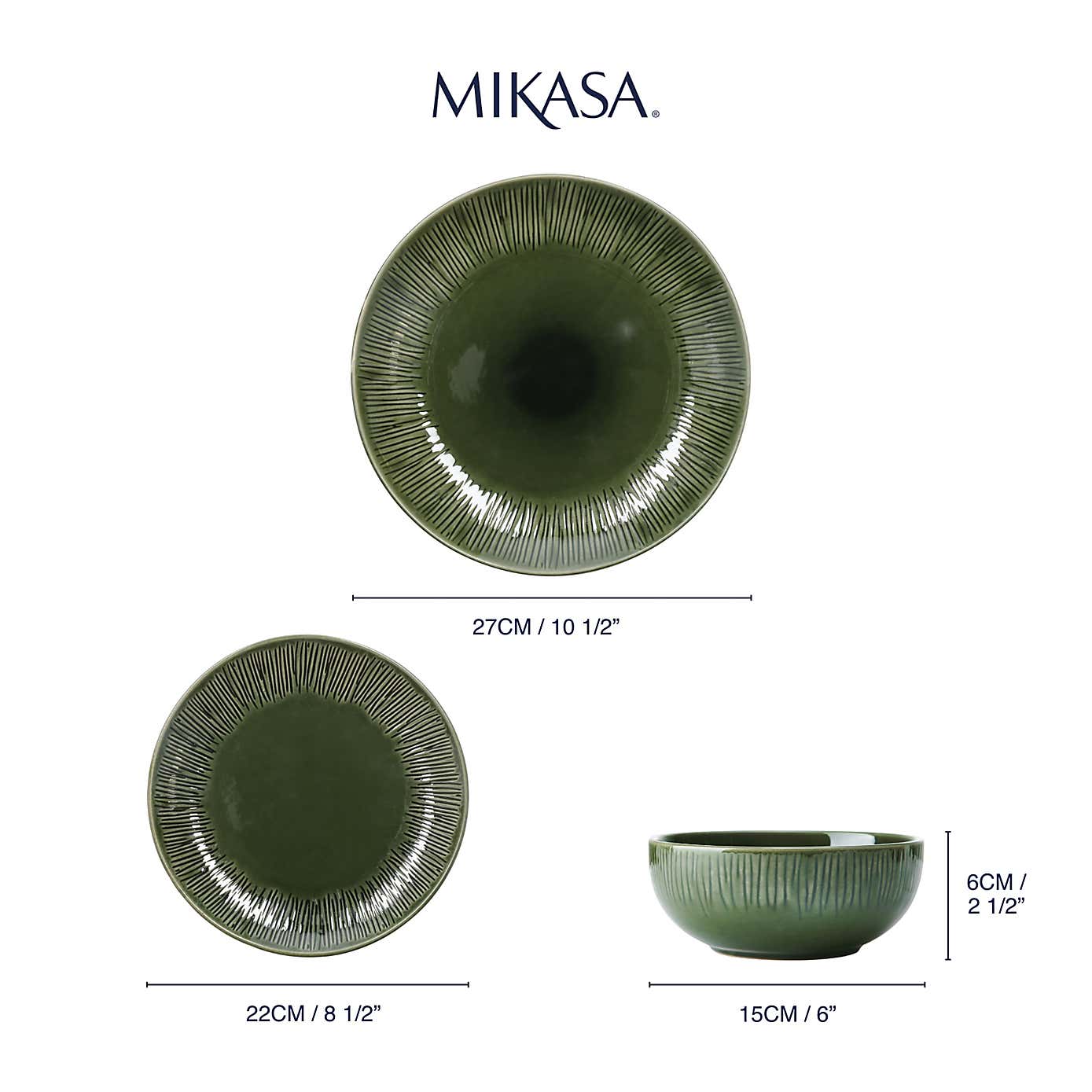 Mikasa Jardin 12 Piece Dinner Set