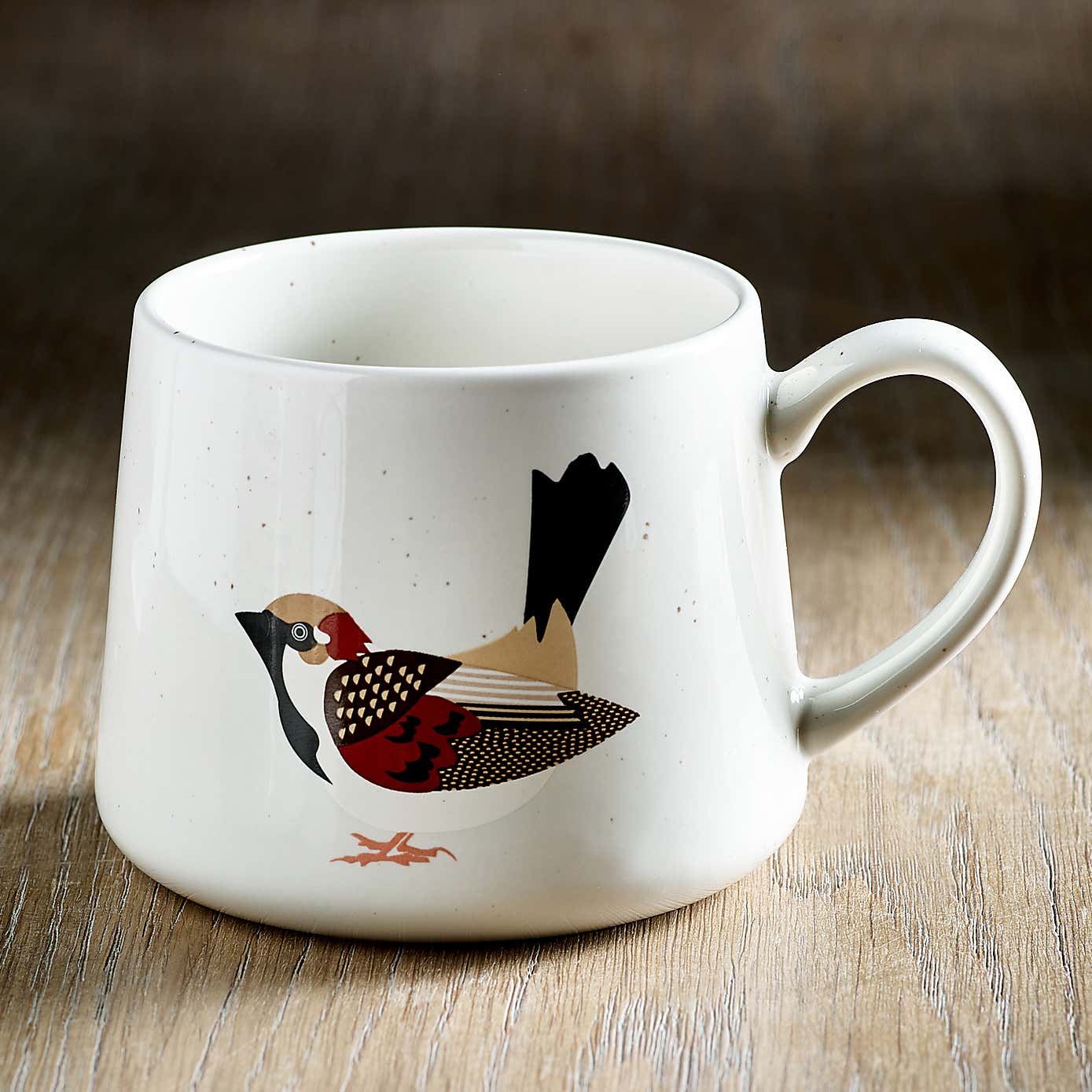 Birds Sparrow Mug & Coaster Set