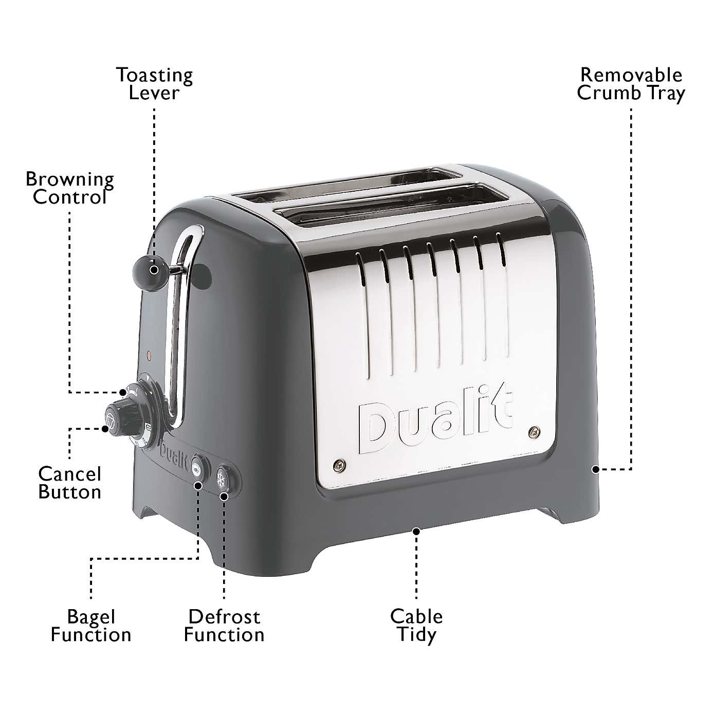 Dualit Lite 2 Slot Toaster