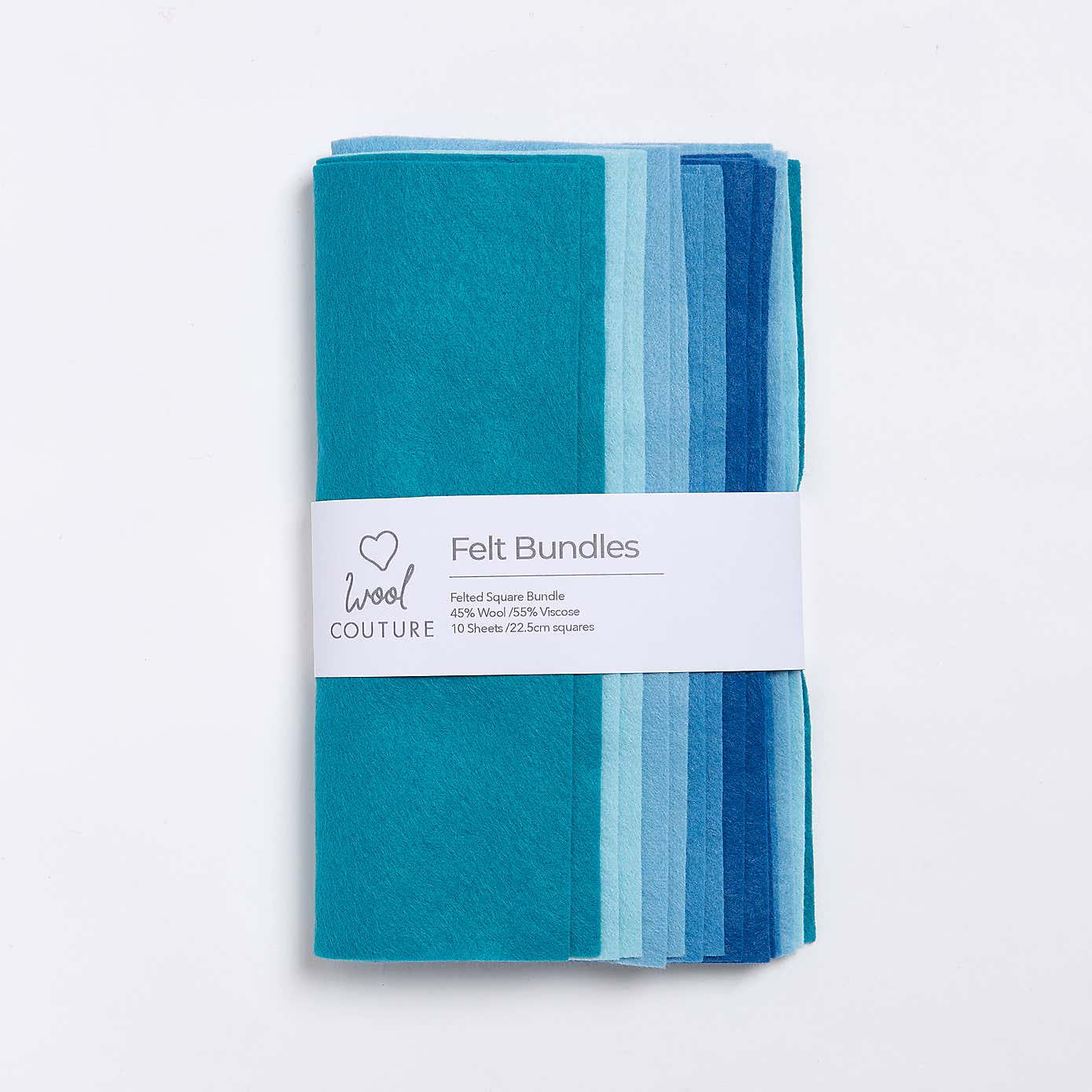 Wool Couture Ocean Felt Bundle