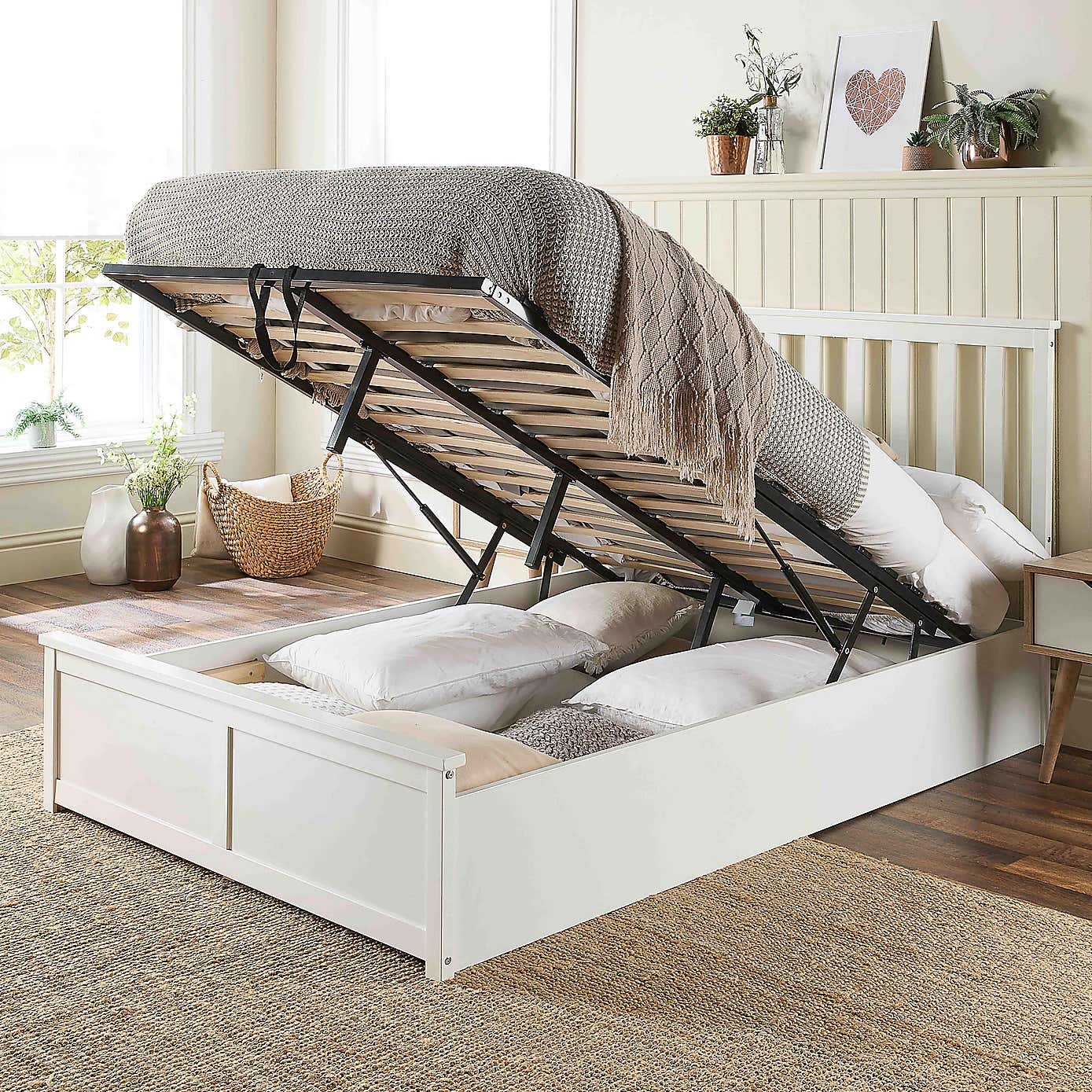 Atlantic Wooden Ottoman Bed
