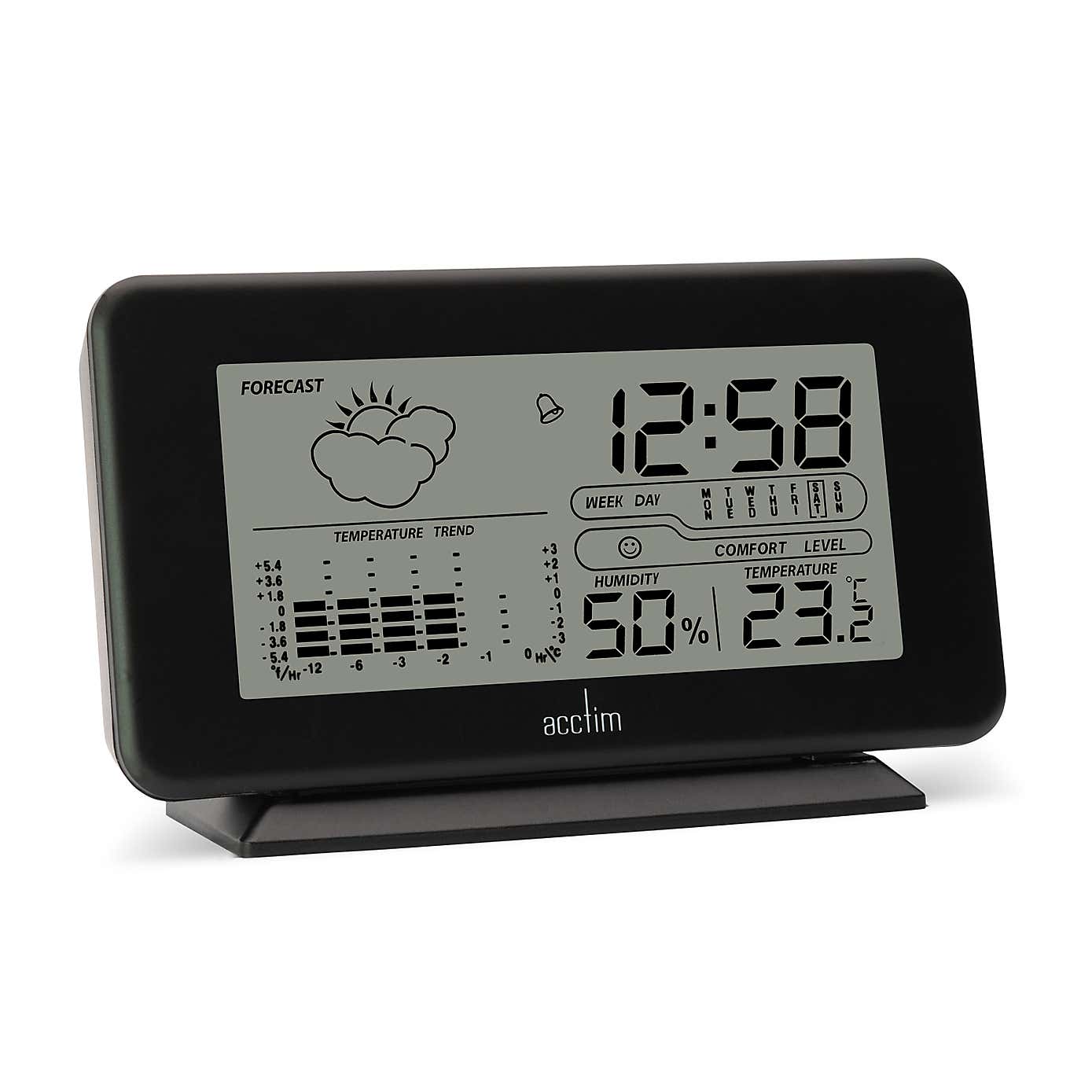 Acctim Vega Weather Station Alarm Clock
