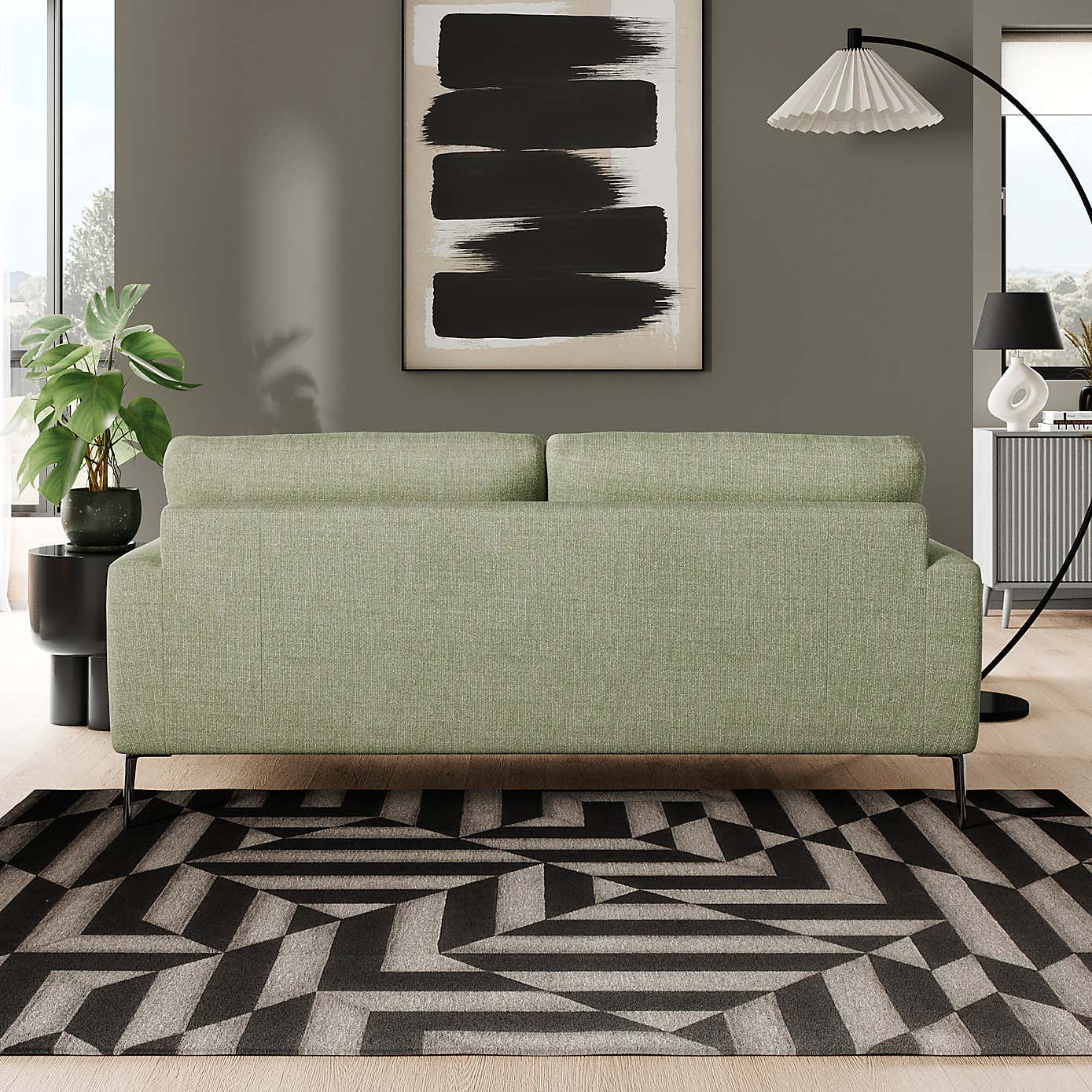 Lawson Chunky Tonal Weave 3 Seater Sofa