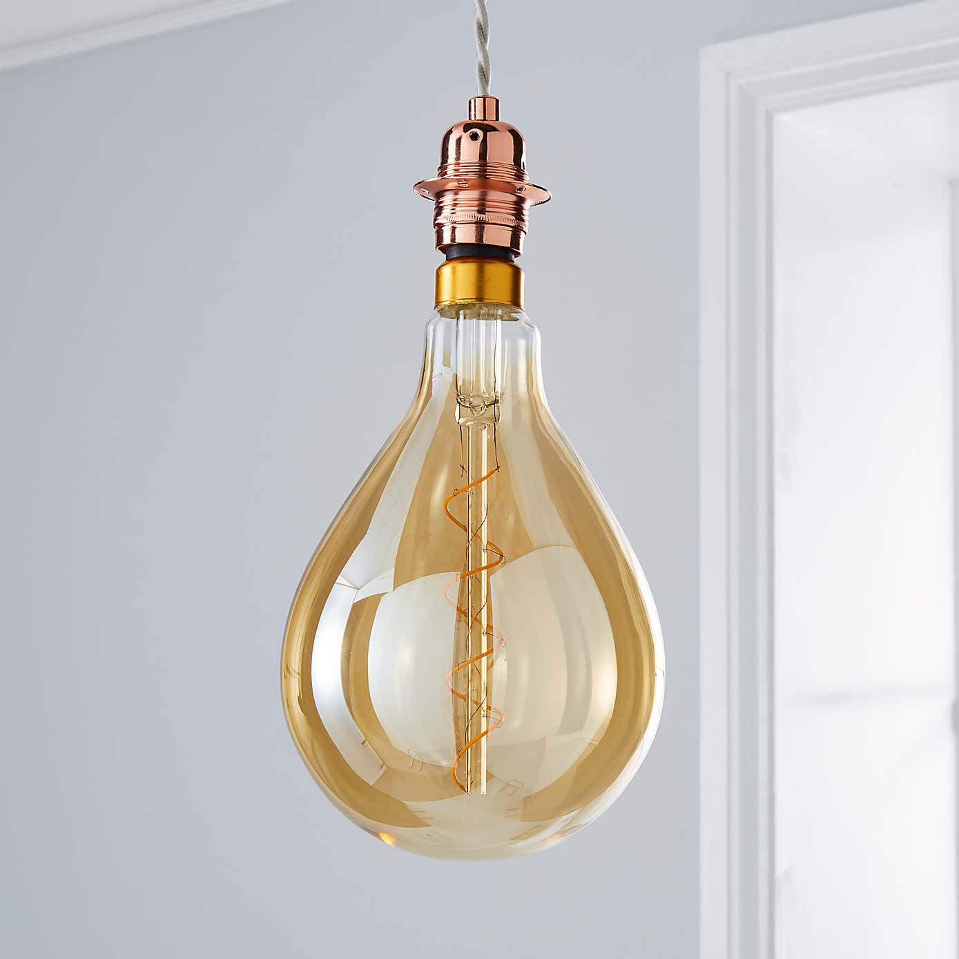 Status Dimmable 6.5W ES Filament Spiral Bulb