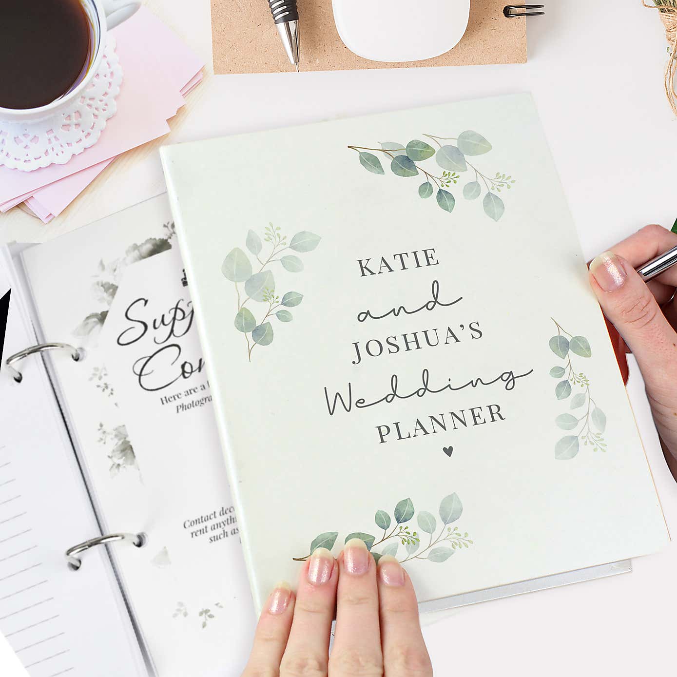 Personalised Botanical Wedding Planner
