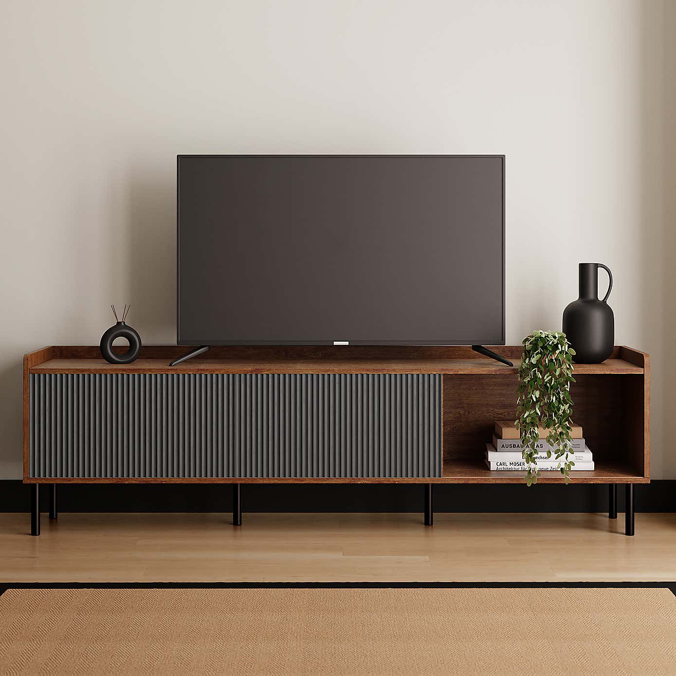 Georgi Extra Wide TV Unit Black