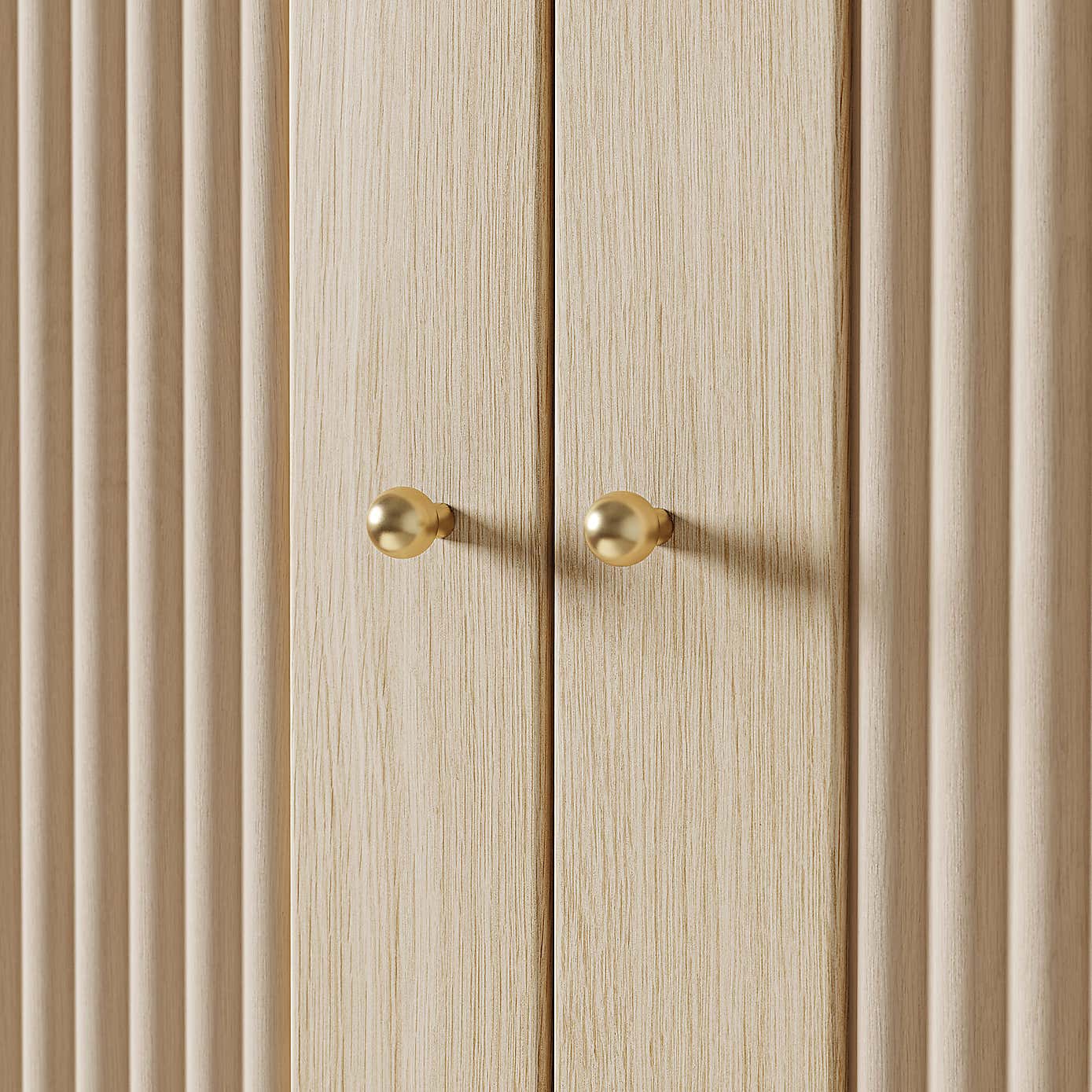 Maeva Double Wardrobe, Light Oak Effect