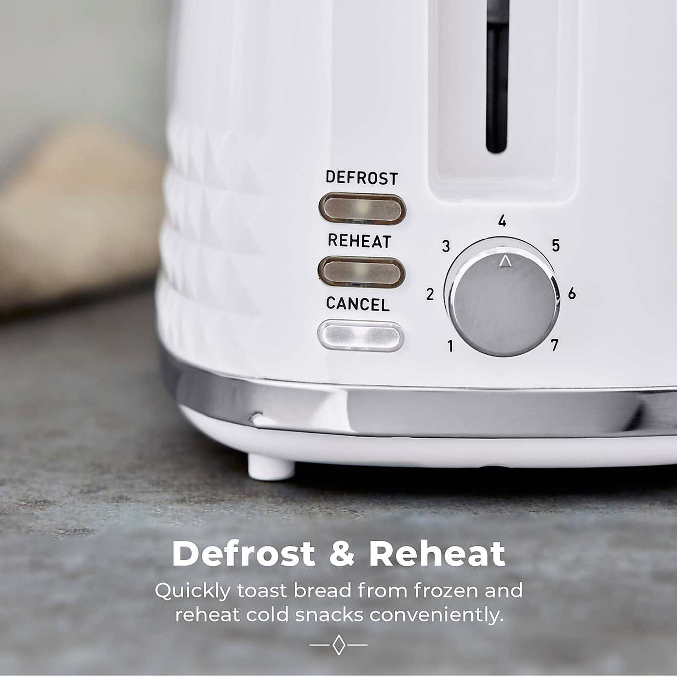 TOWER Solitaire 2 Slice Toaster