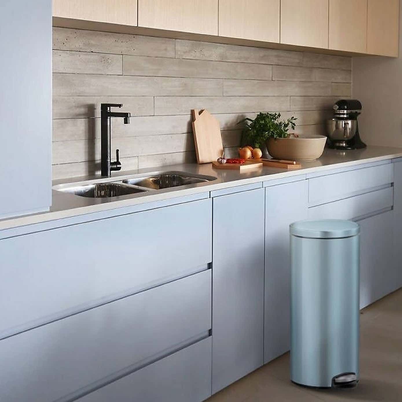 EKO Eva 30 Litre Steel Pedal Bin