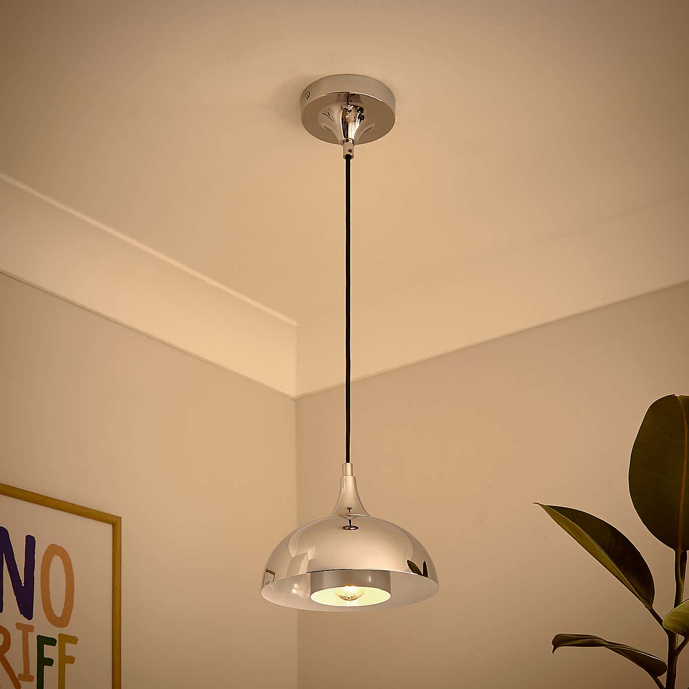 Elements Lennon Industrial 2 Tier Dome Mini Pendant Light