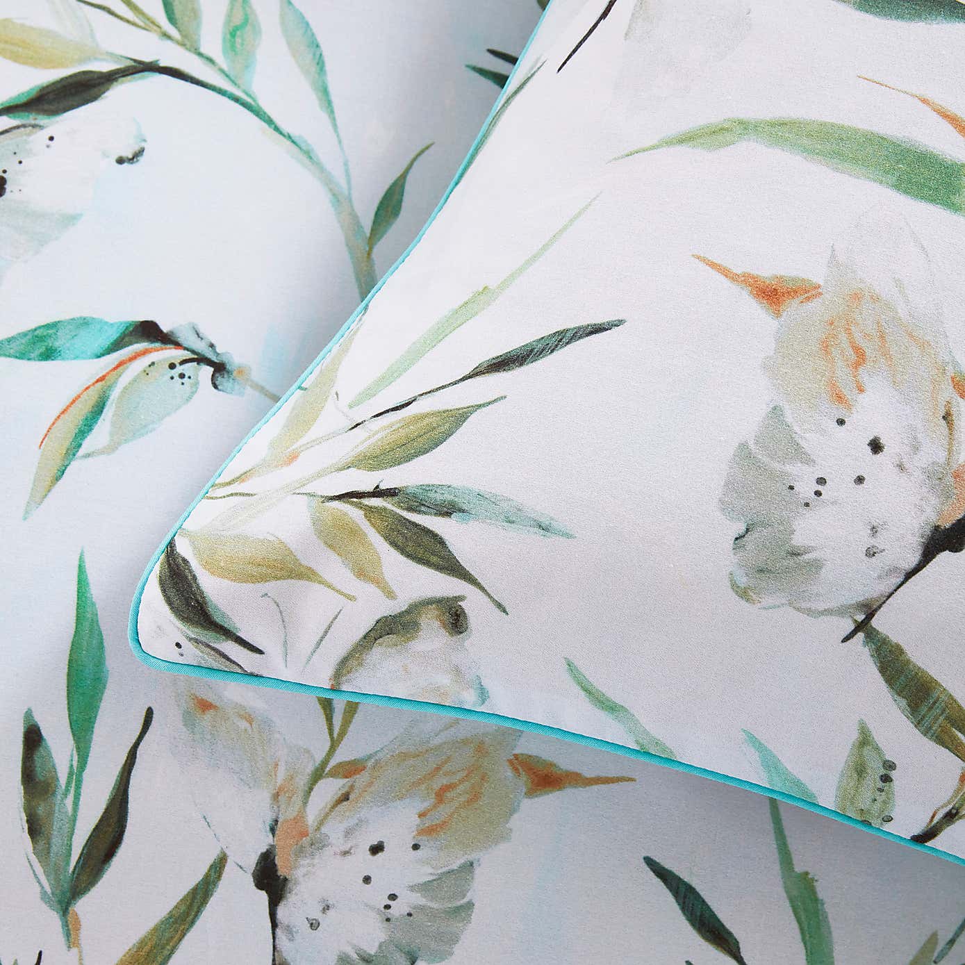 Dorma Nature Garden 100% Cotton Housewife Pillowcase Pair