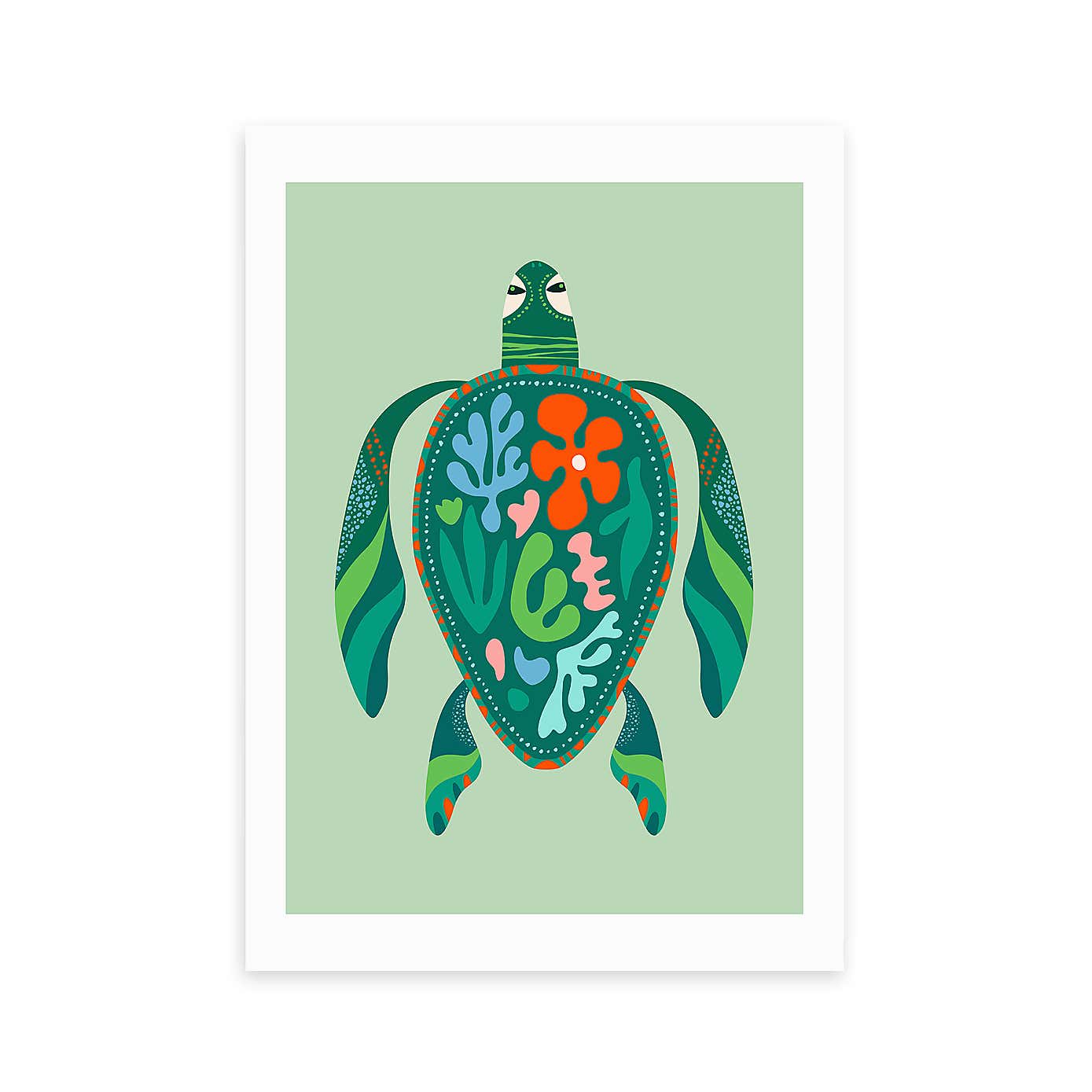 East End Prints Sea Turtle Print