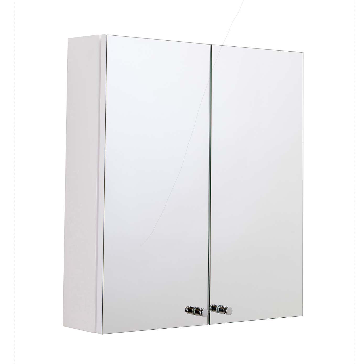 Carra White 2 Door Cabinet