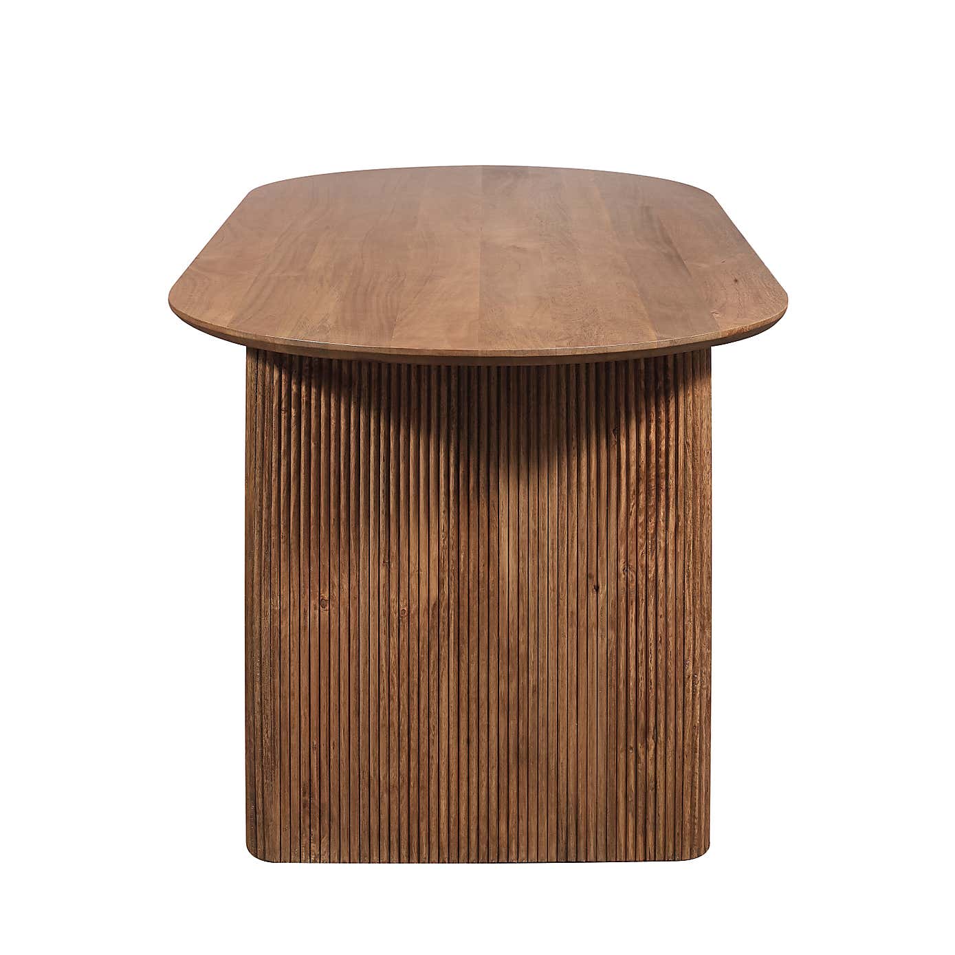 Indus Valley Zen Dining Table With 6 Boucle Stone Chairs