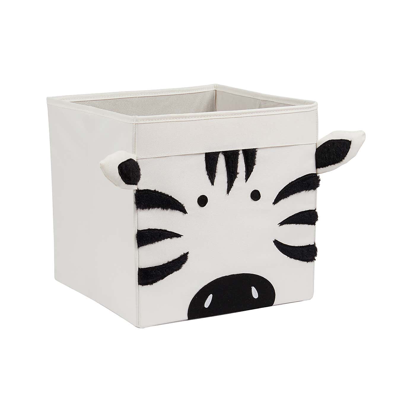 Zebra Felt Foldable Box