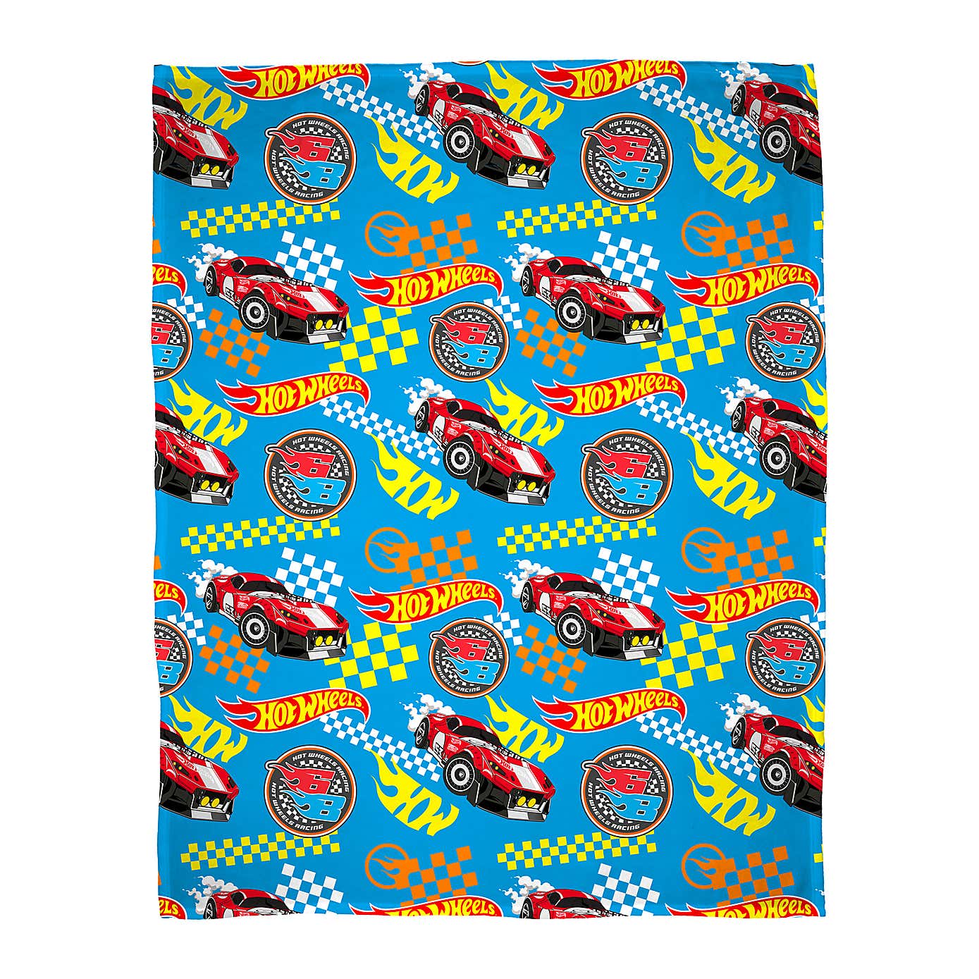 Hot Wheels Flame Fleece Blanket