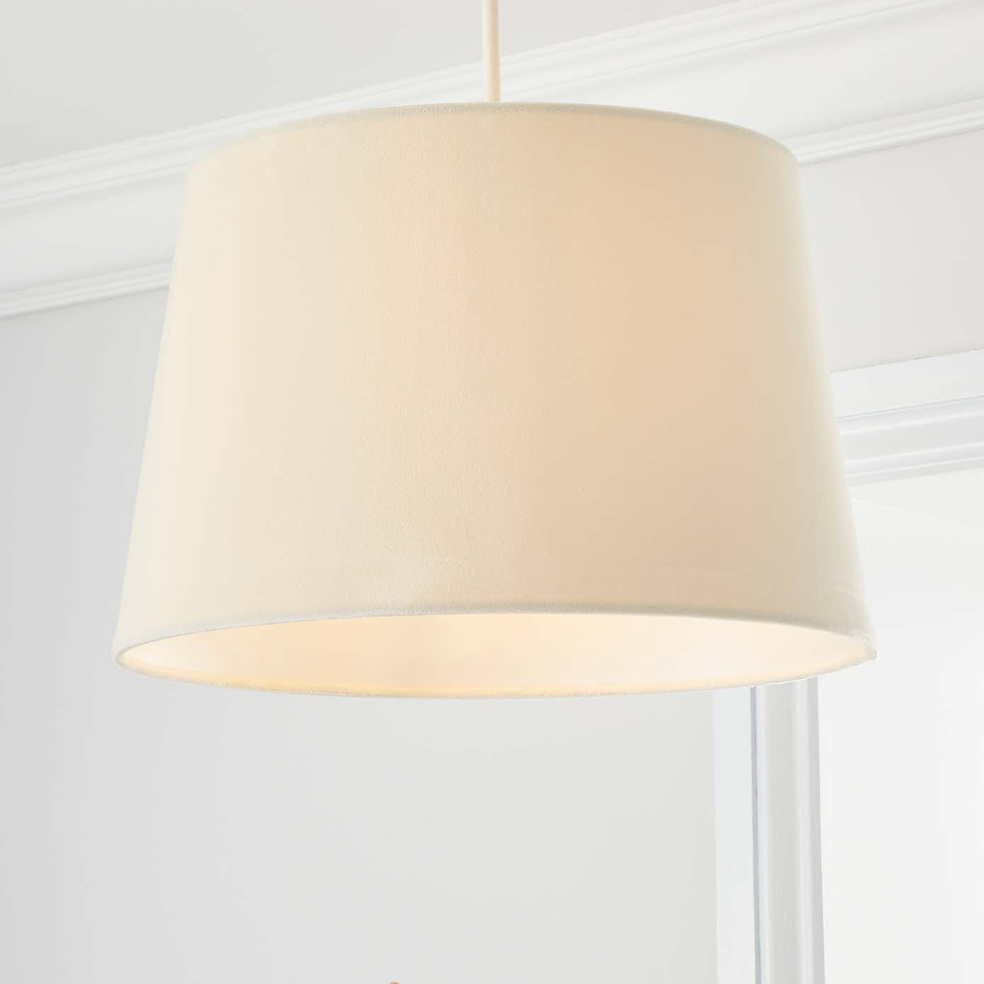 Clara Velvet Tapered Lamp Shade
