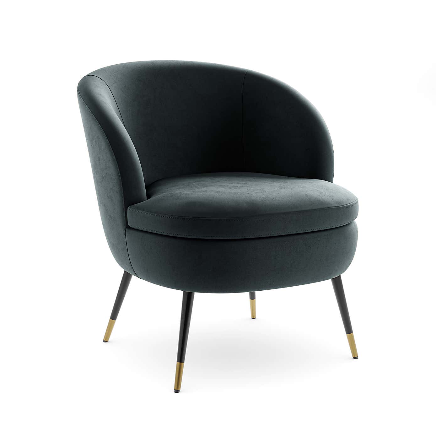 Marcie Luxe Velvet Cocktail Chair