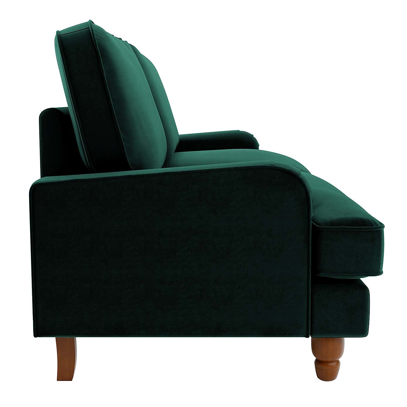 Beatrice Matte Velvet 3 Seater Double Sofa Bed