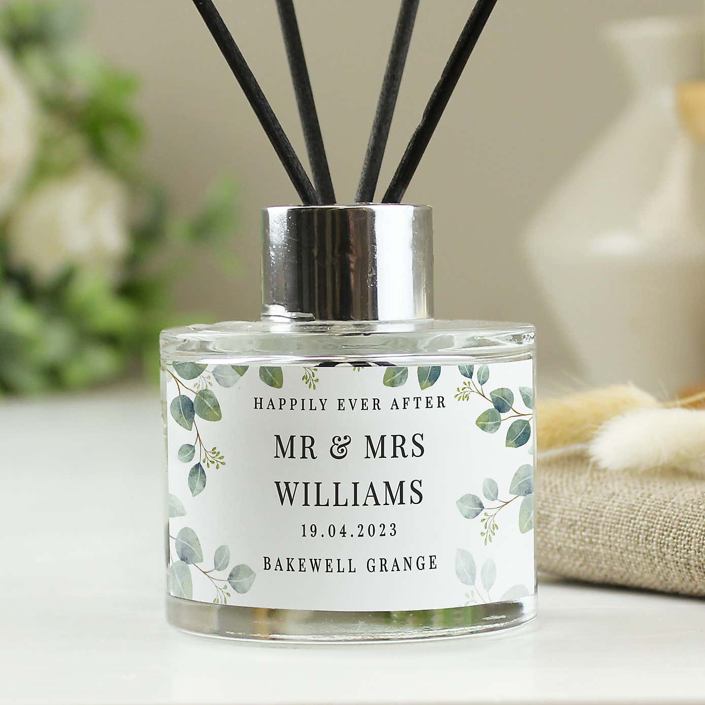 Personalised Botanical Reed Diffuser