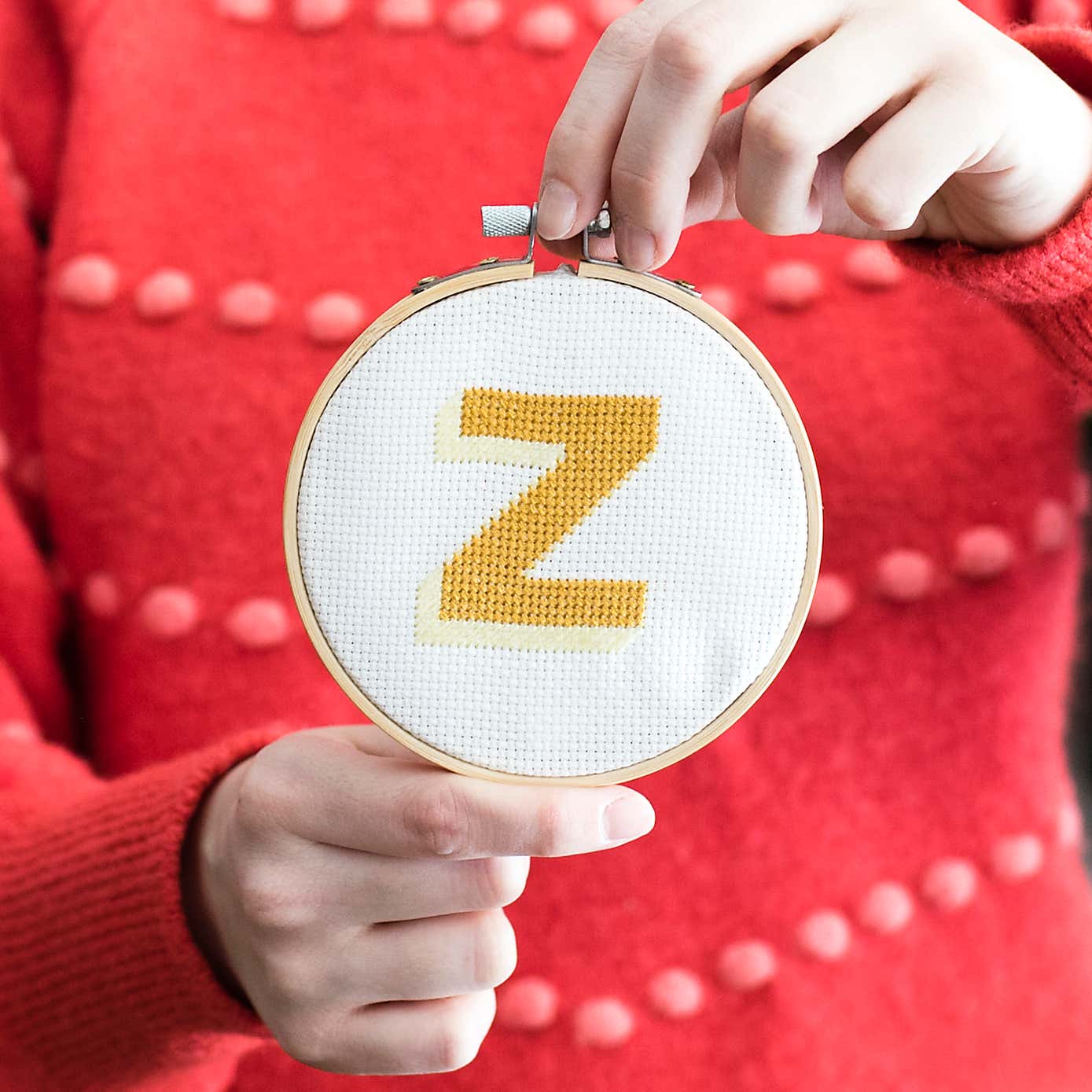 Cotton Clara Drop Shadow Alphabet Cross Stitch Kit