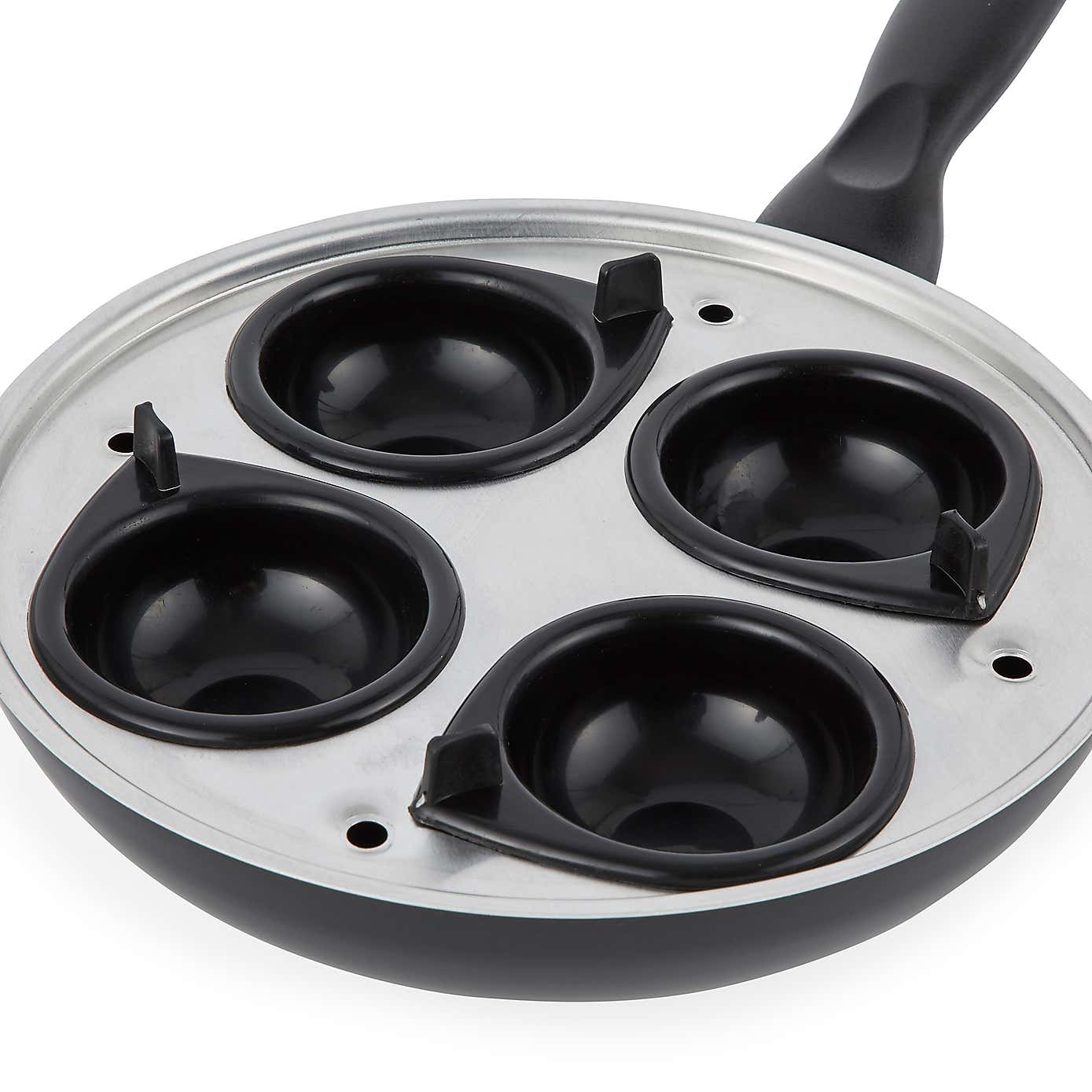 Essentials Non-Stick Aluminium Egg Poacher