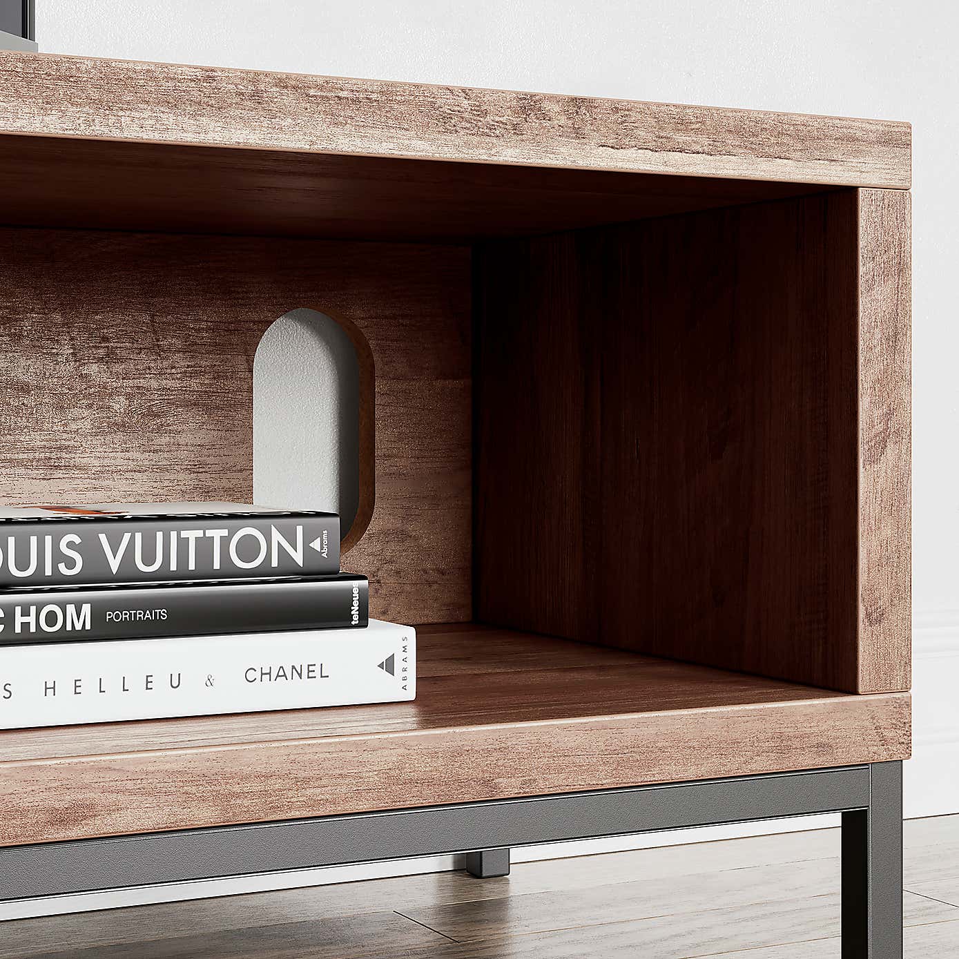 Fulton Open Corner TV Unit Pine