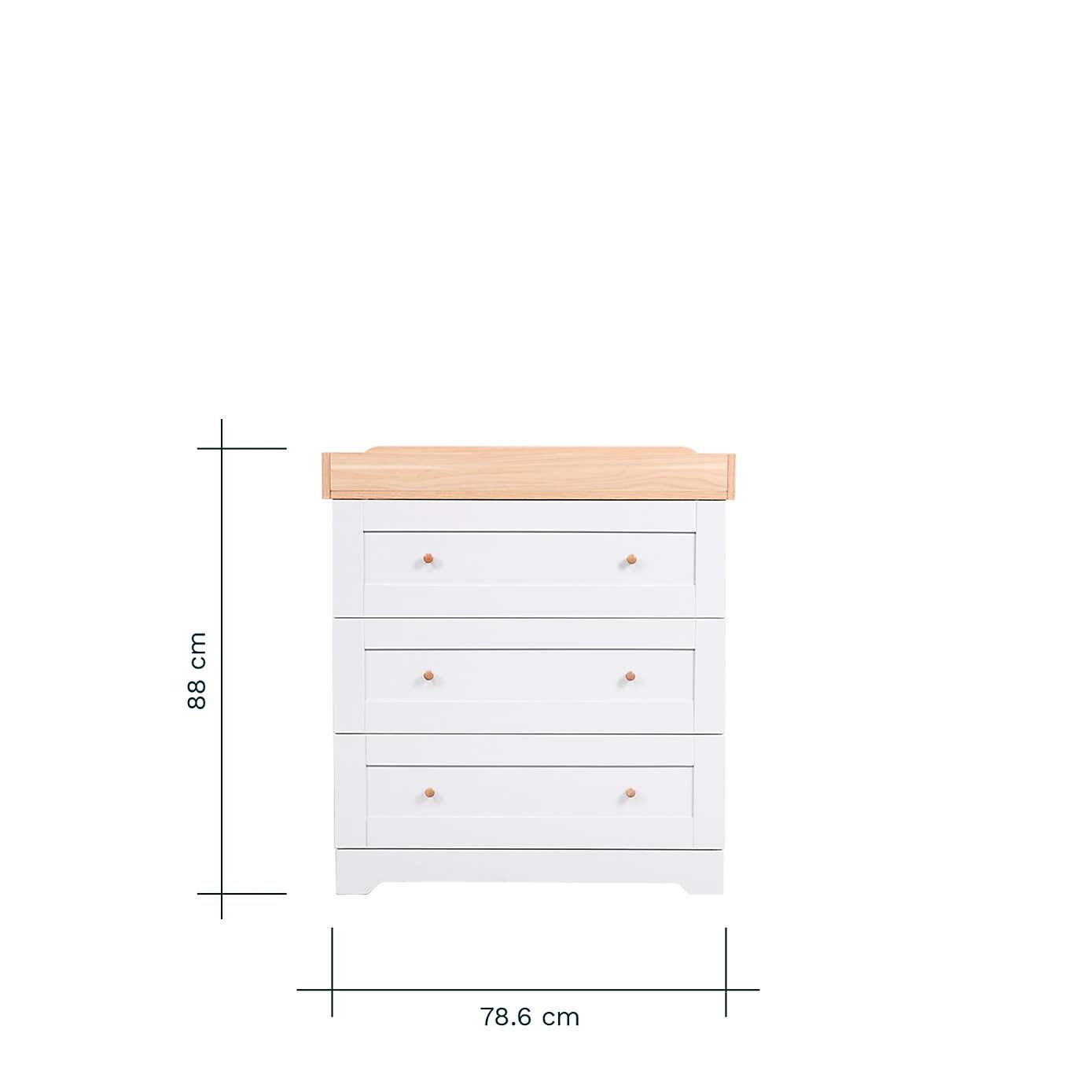 Tutti Bambini Rio 3 Drawer Chest Changer