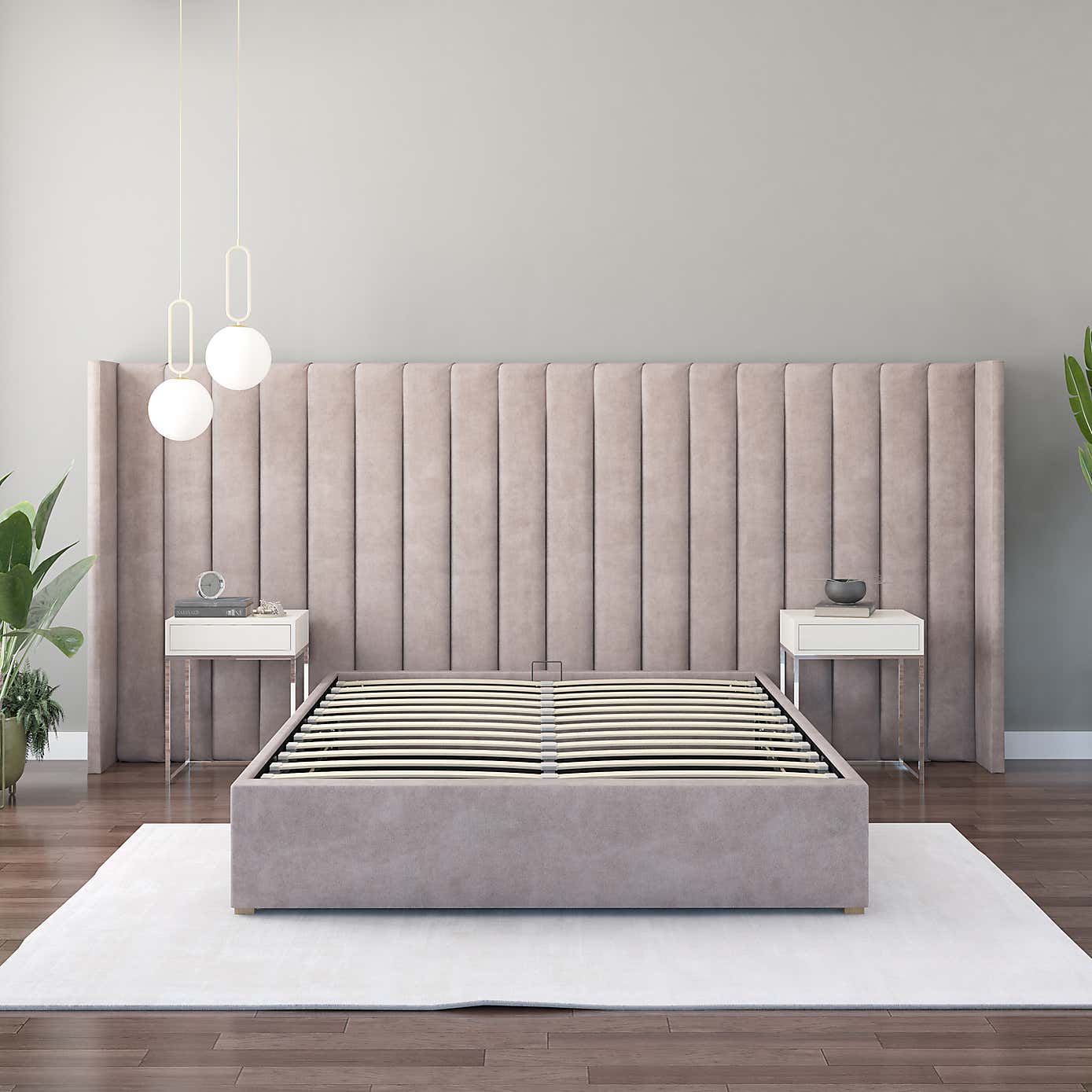 Grandeur Plush Velvet Headboard