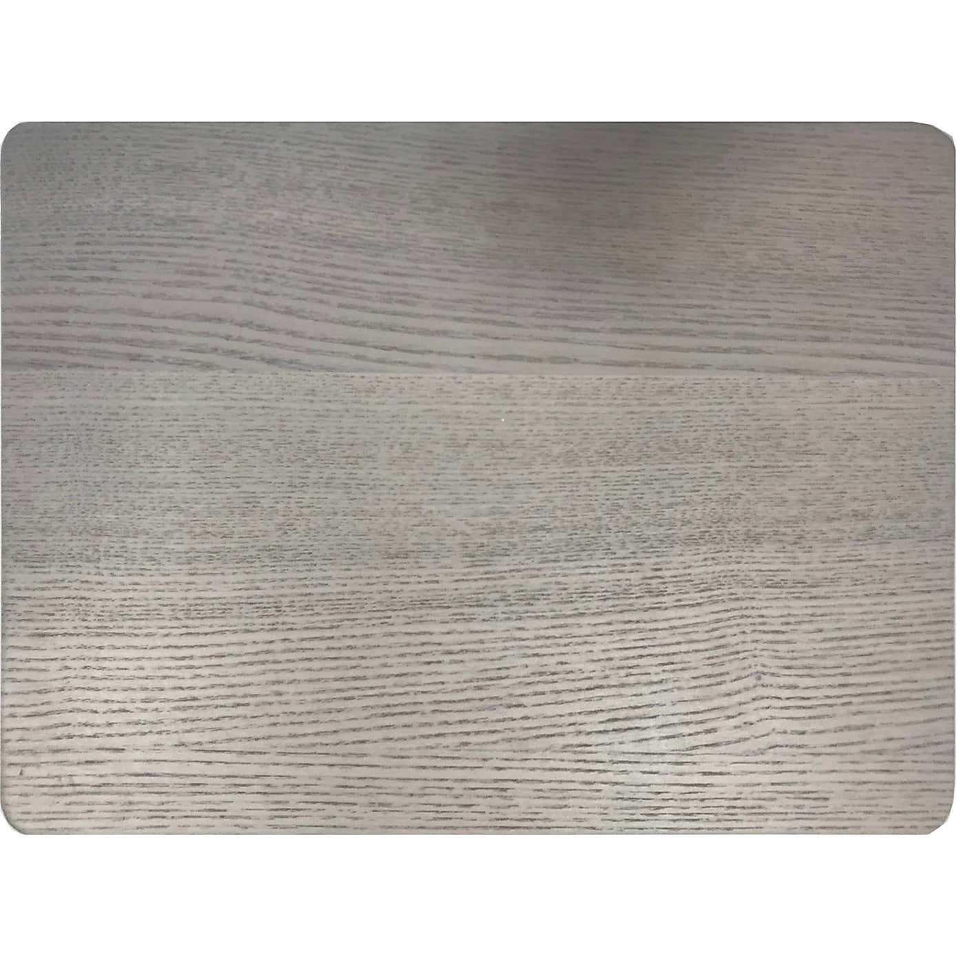 Creative Tops Naturals Set of 4 Grey Wood Veneer Placemats